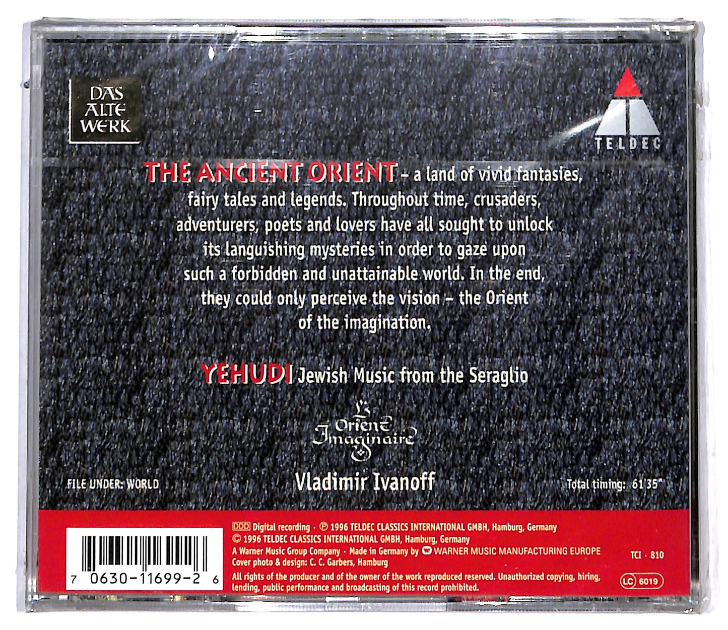 EBOND Yehudi - Jewish Music From The Seraglio CD CD097256