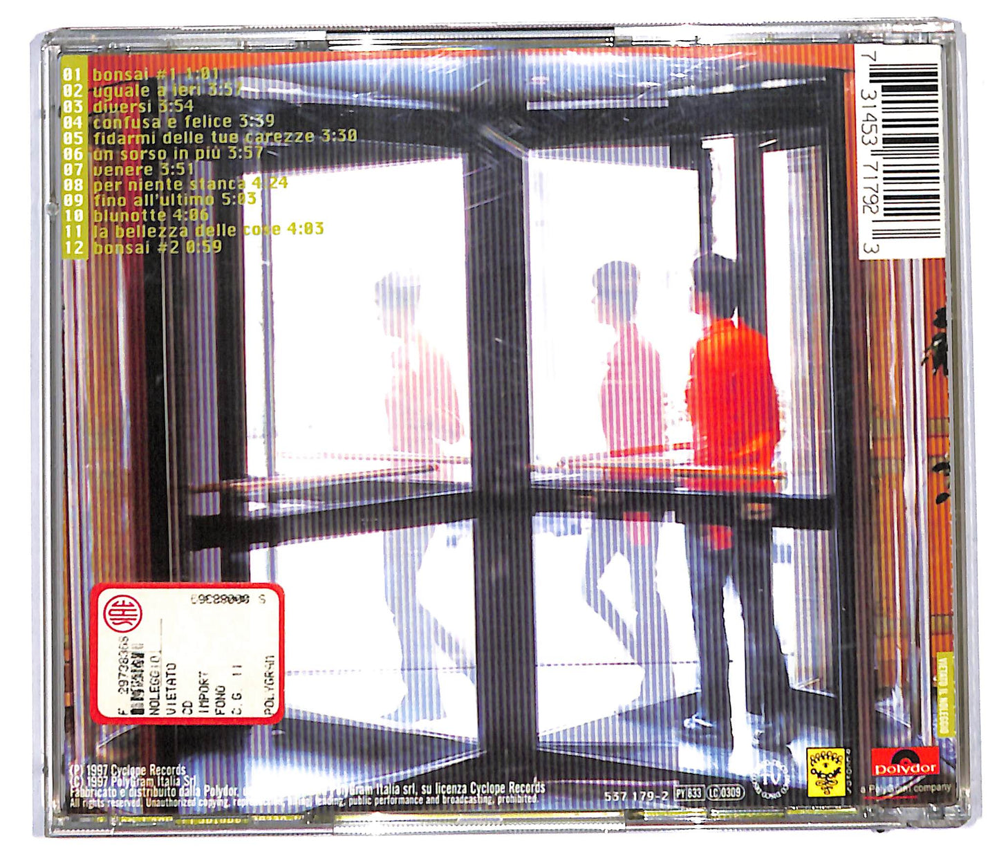 EBOND Carmen Consoli - Confusa E Felice CD CD097309