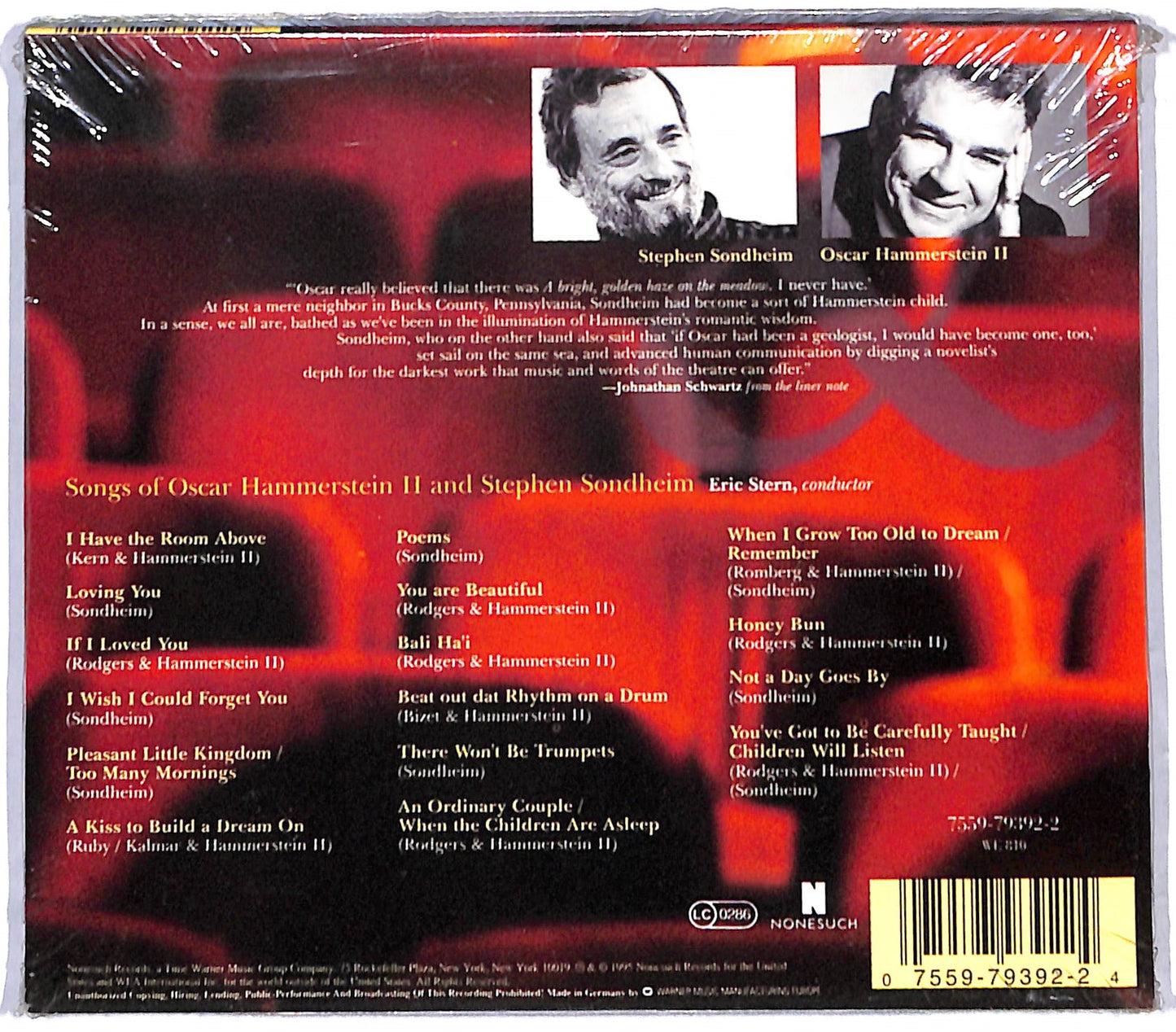 EBOND Mandy Patinkin - Oscar & Steve CD CD097414