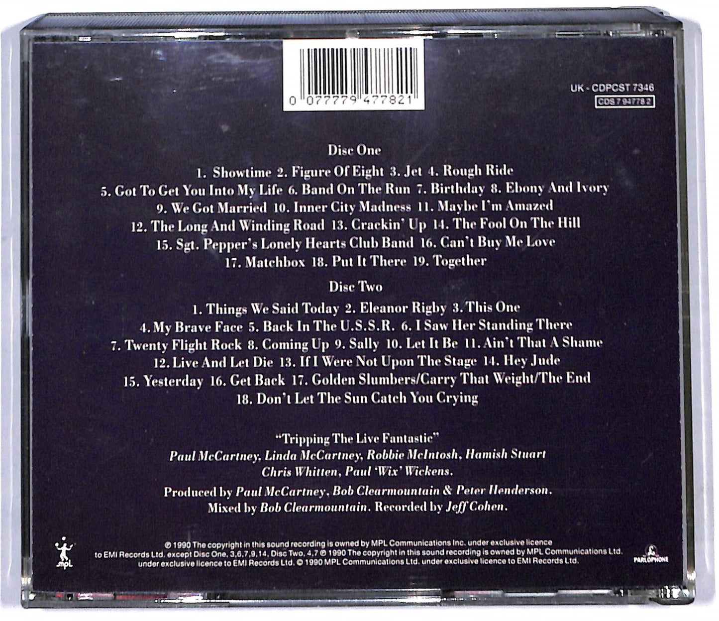 EBOND Paul McCartney - Tripping The Live Fantastic CD CD097415