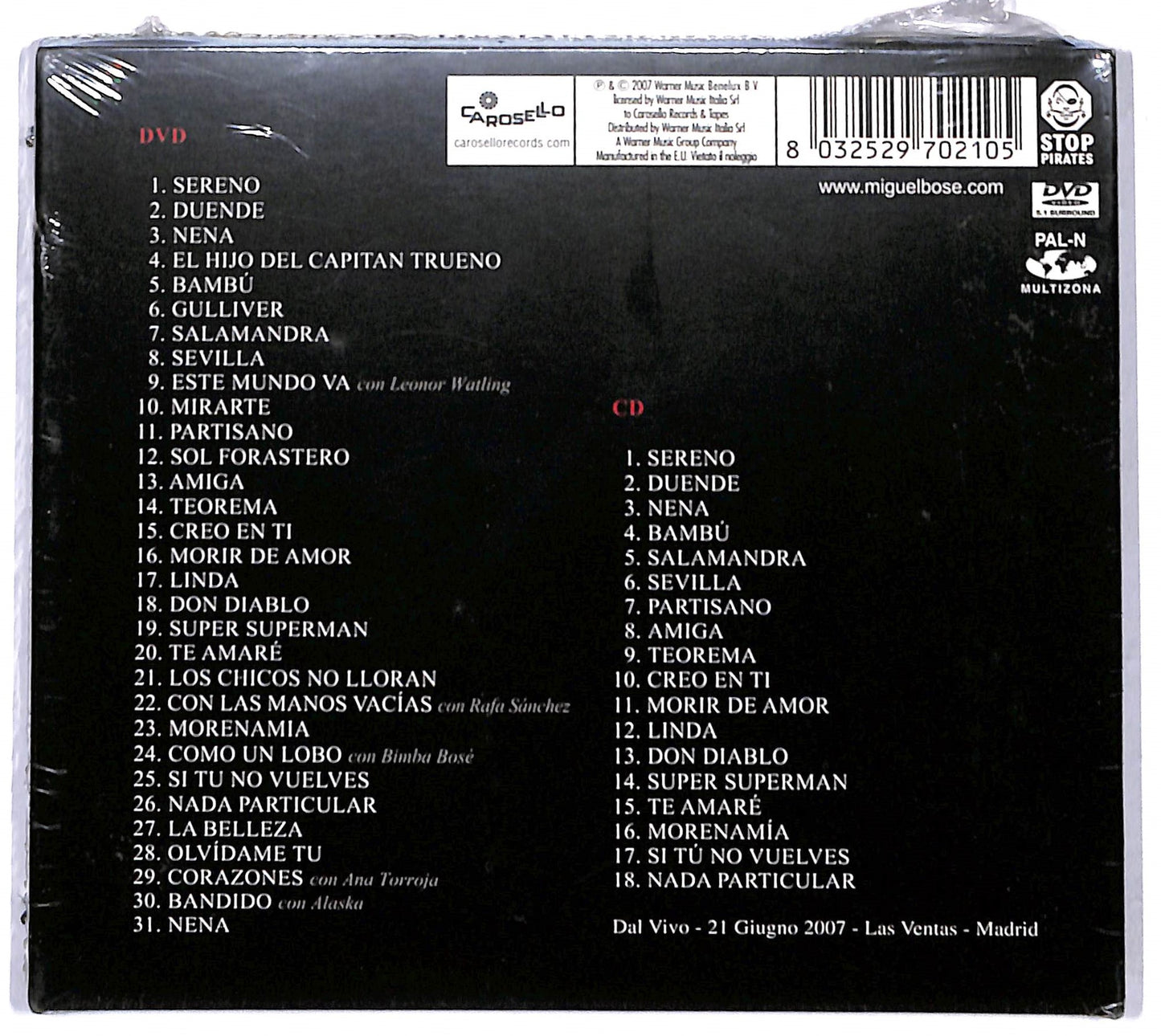 EBOND Bose - Papitour CD CD097426