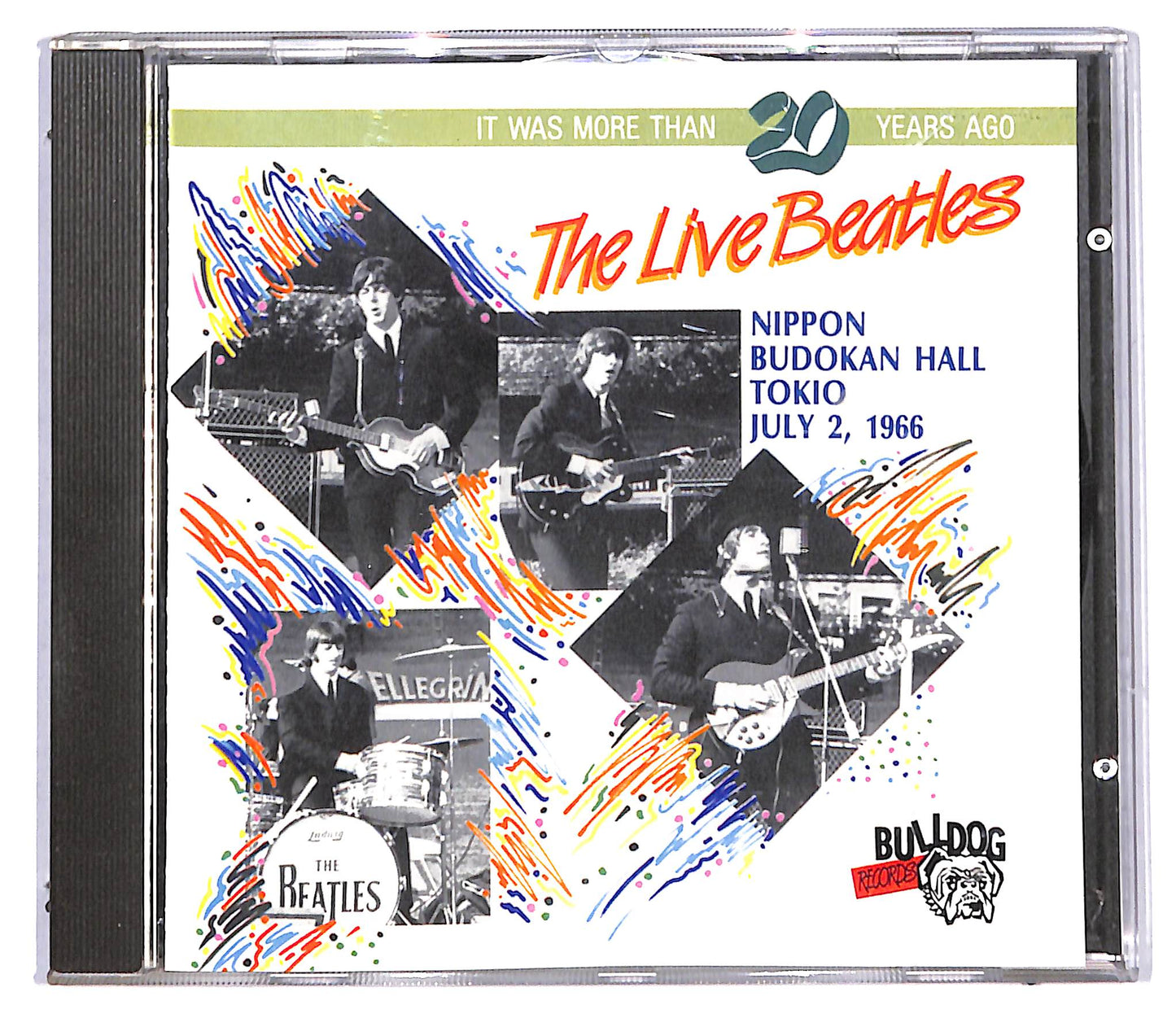 EBOND The Live Beatles - Nippon Budokan Hall Tokio July 2, 1966 CD CD097529