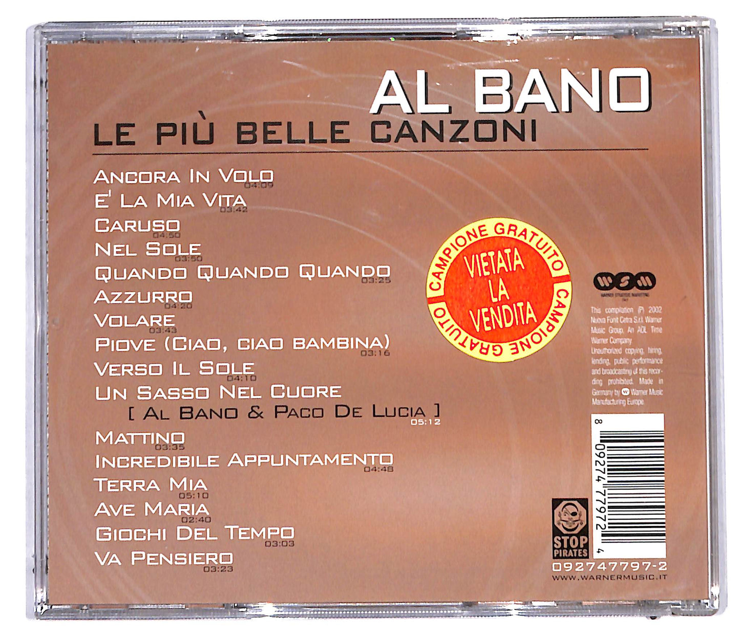 EBOND Al Bano - Le Piu Belle Canzoni CD CD097531