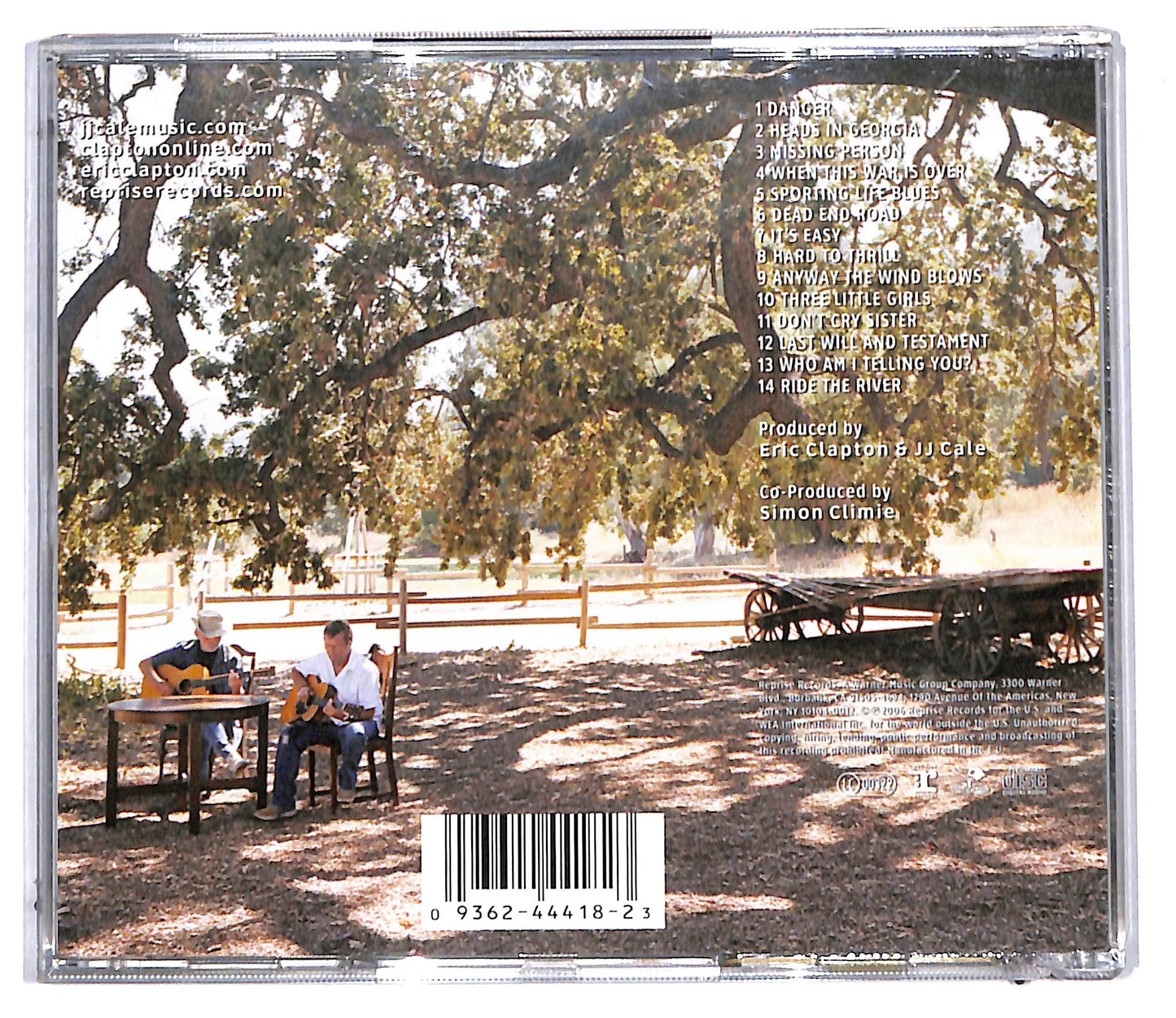 EBOND JJ Cale & Eric Clapton - The Road To Escondido CD CD097628