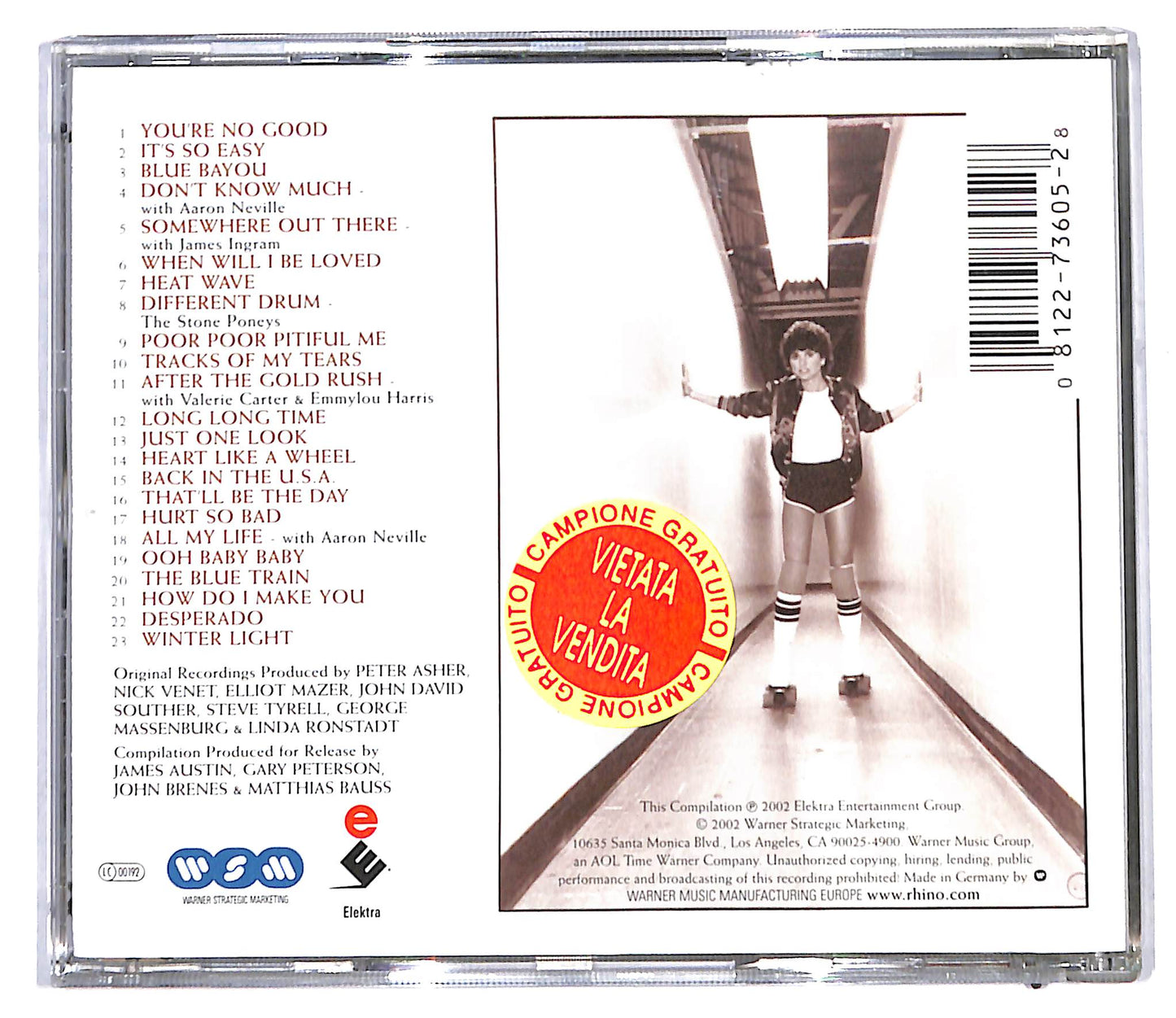 EBOND Linda Ronstadt - The Very Best Of Linda Ronstadt CD CD097651