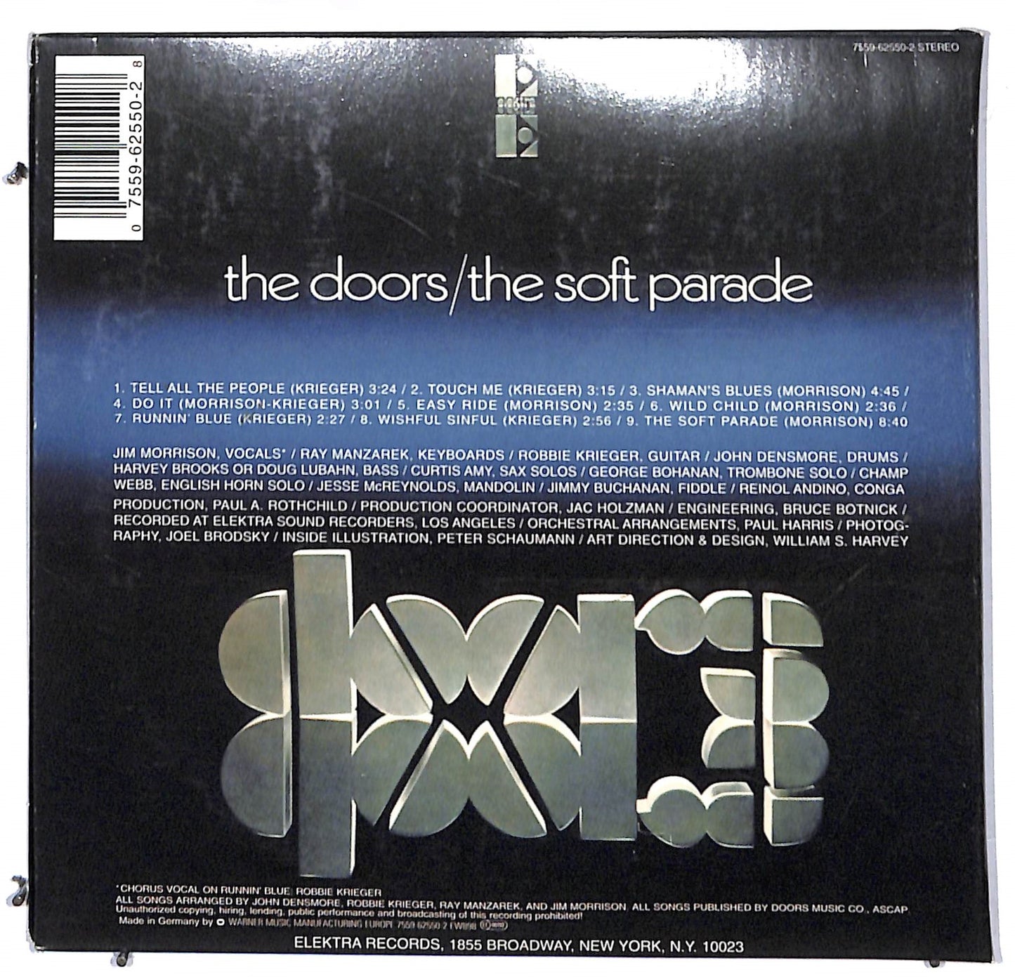 EBOND The Doors - The Soft Parade CD CD097664