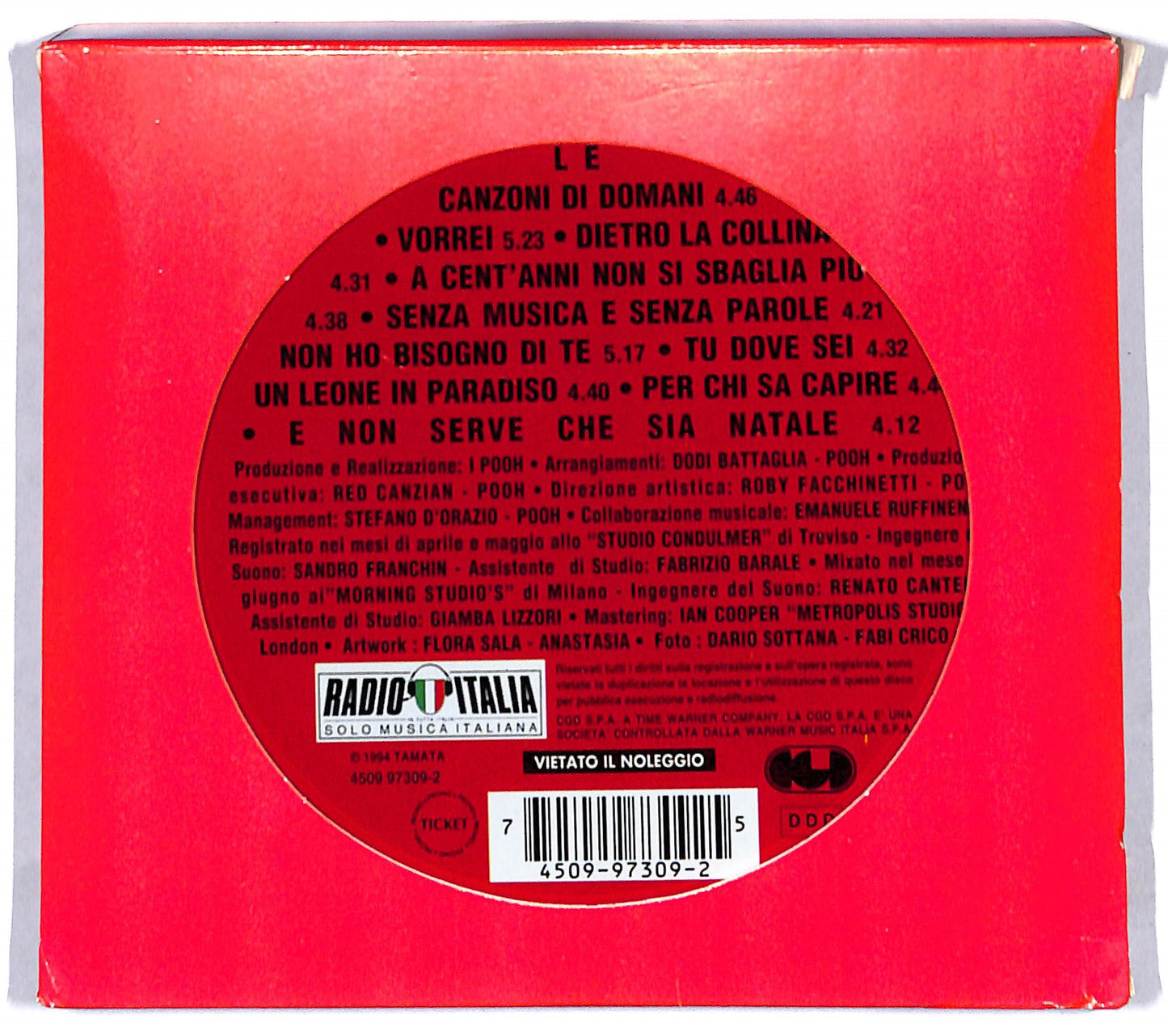EBOND Pooh - Musicadentro CD CD097713