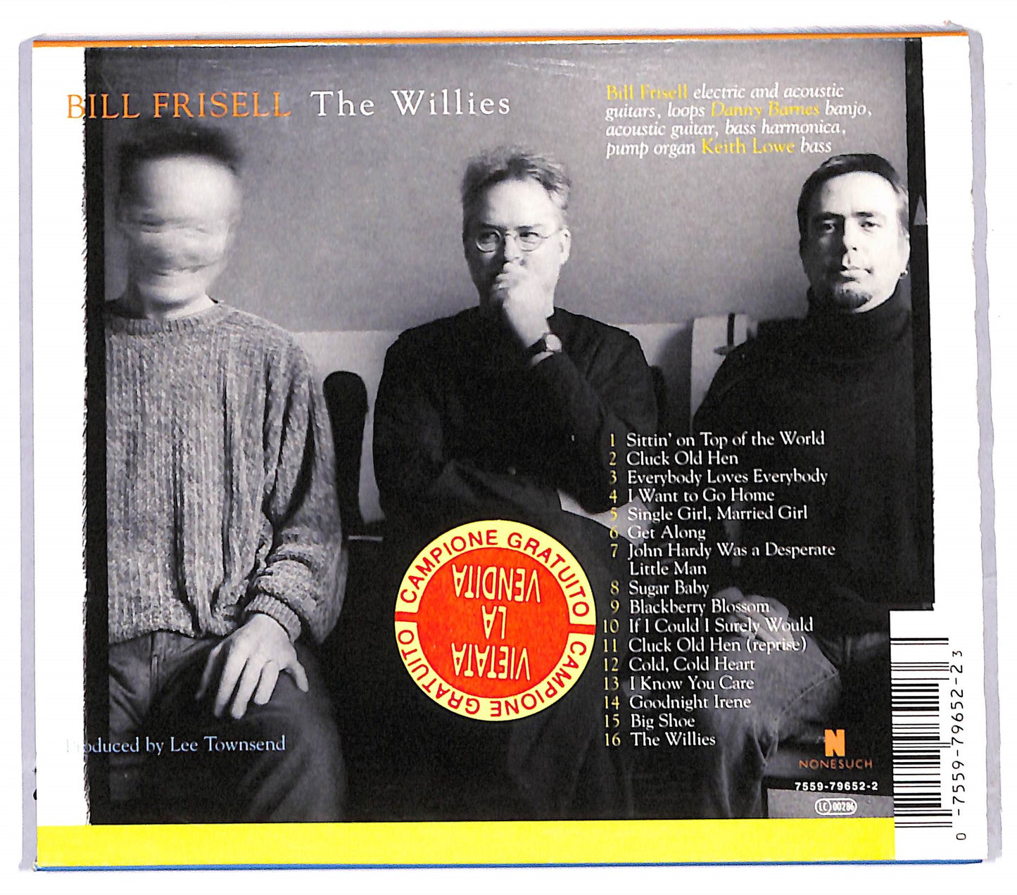 EBOND Bill Frisell - The Willies CD CD097906