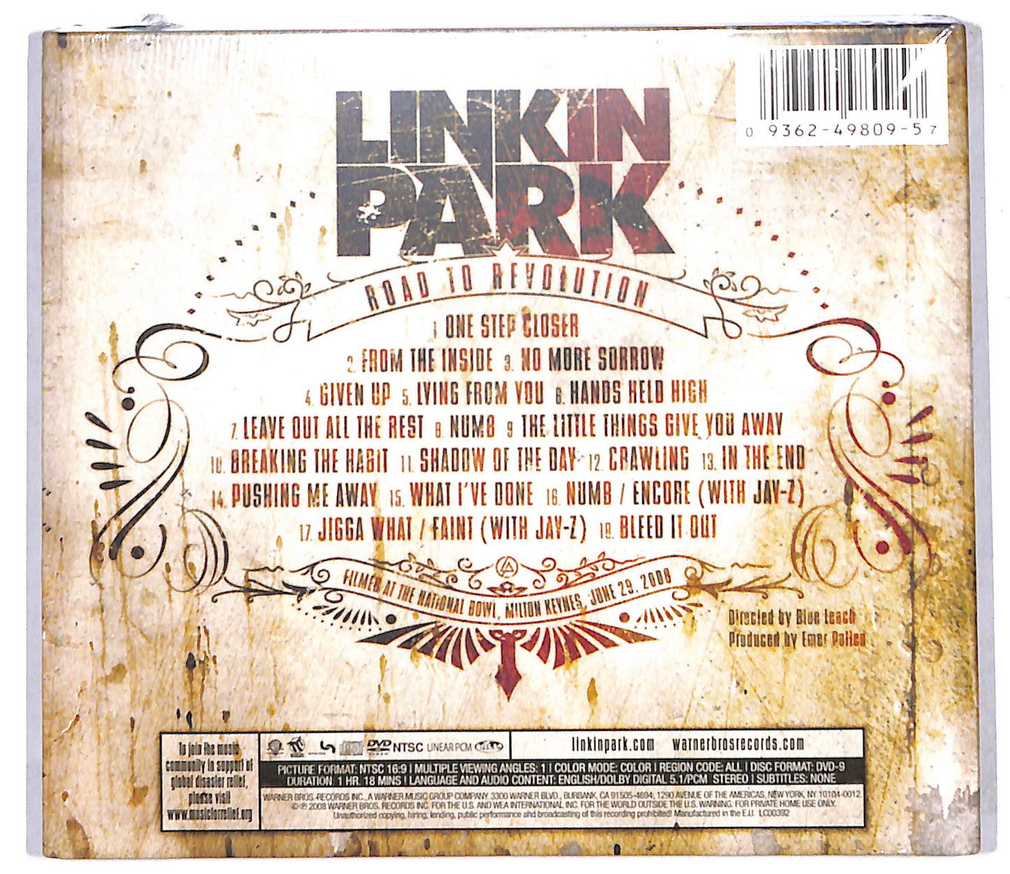 EBOND Linkin Park - Road To Revolution: Live At Milton Keynes CD CD097940