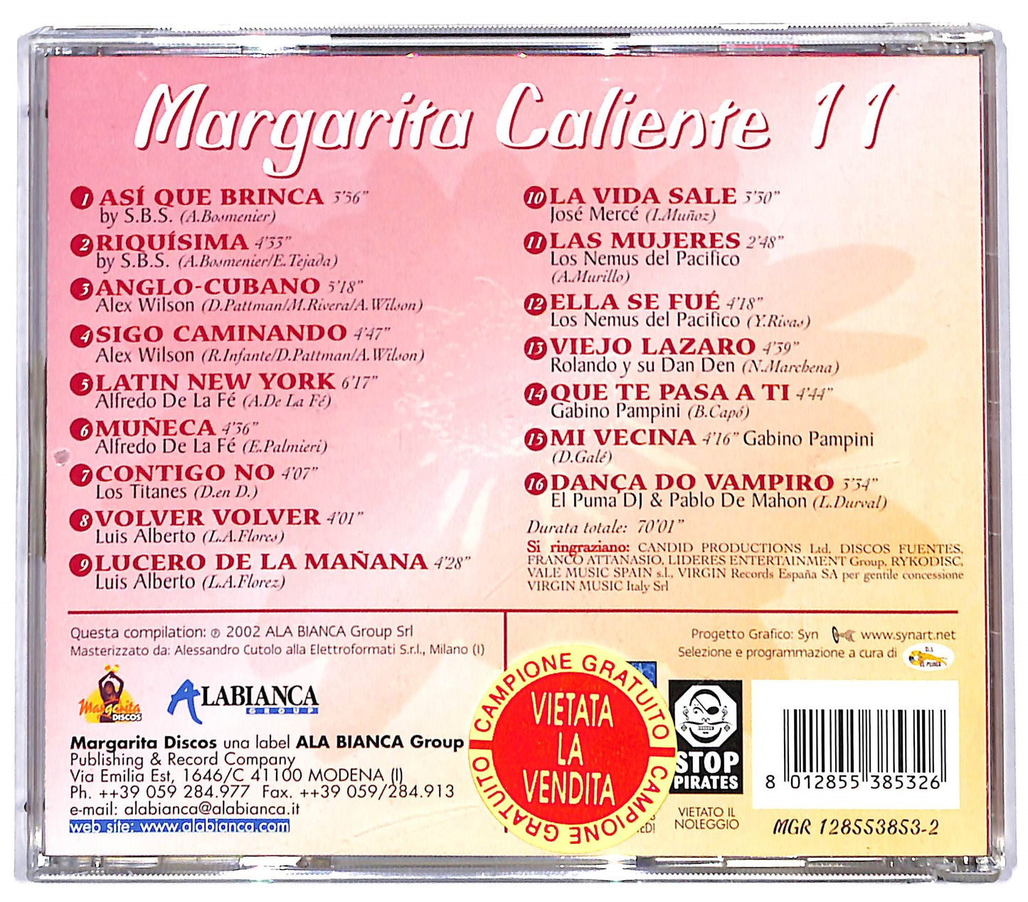 EBOND Margarita caliente vol 11 CD CD098031