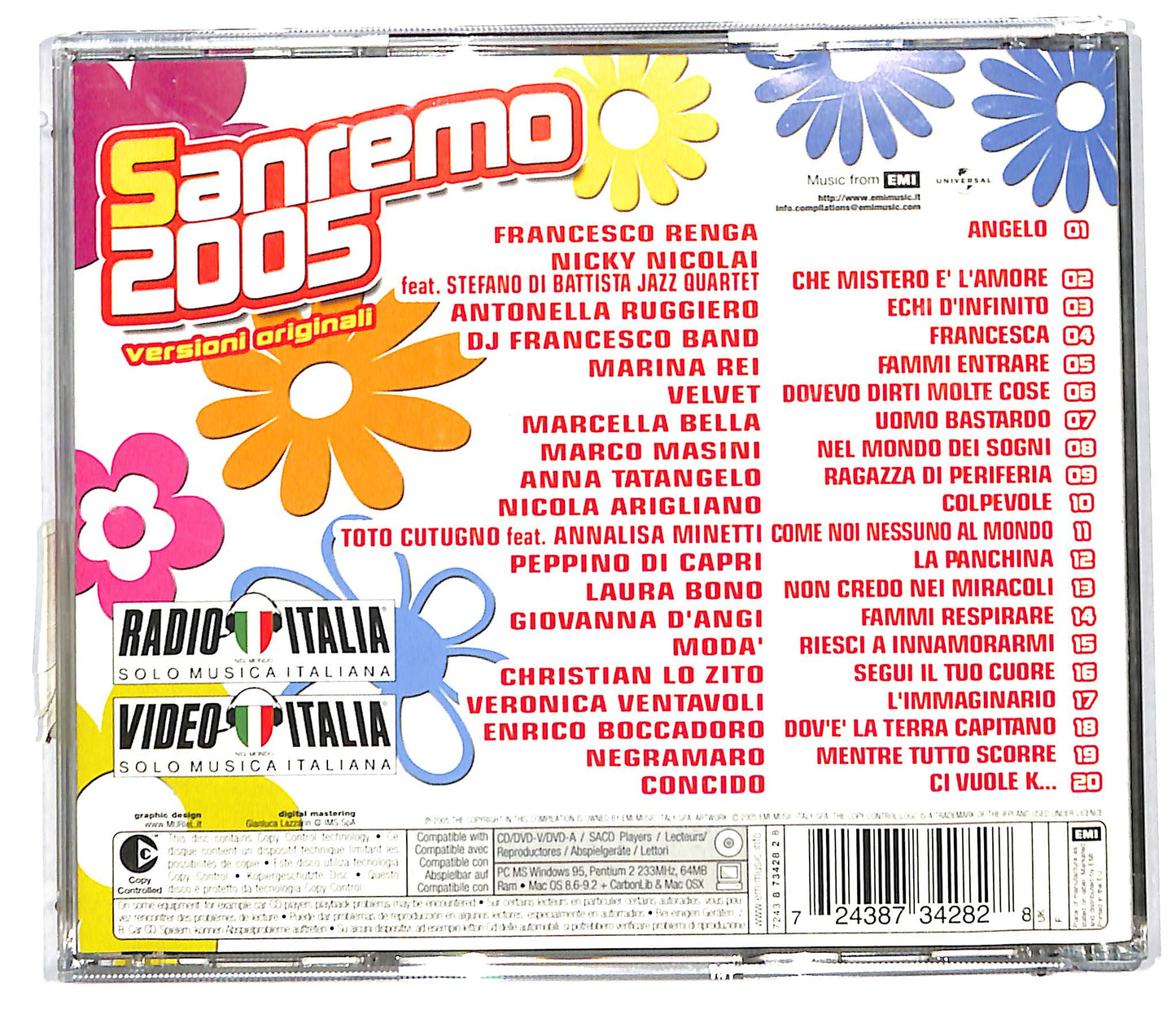 EBOND Various - Sanremo 2005 CD CD098032