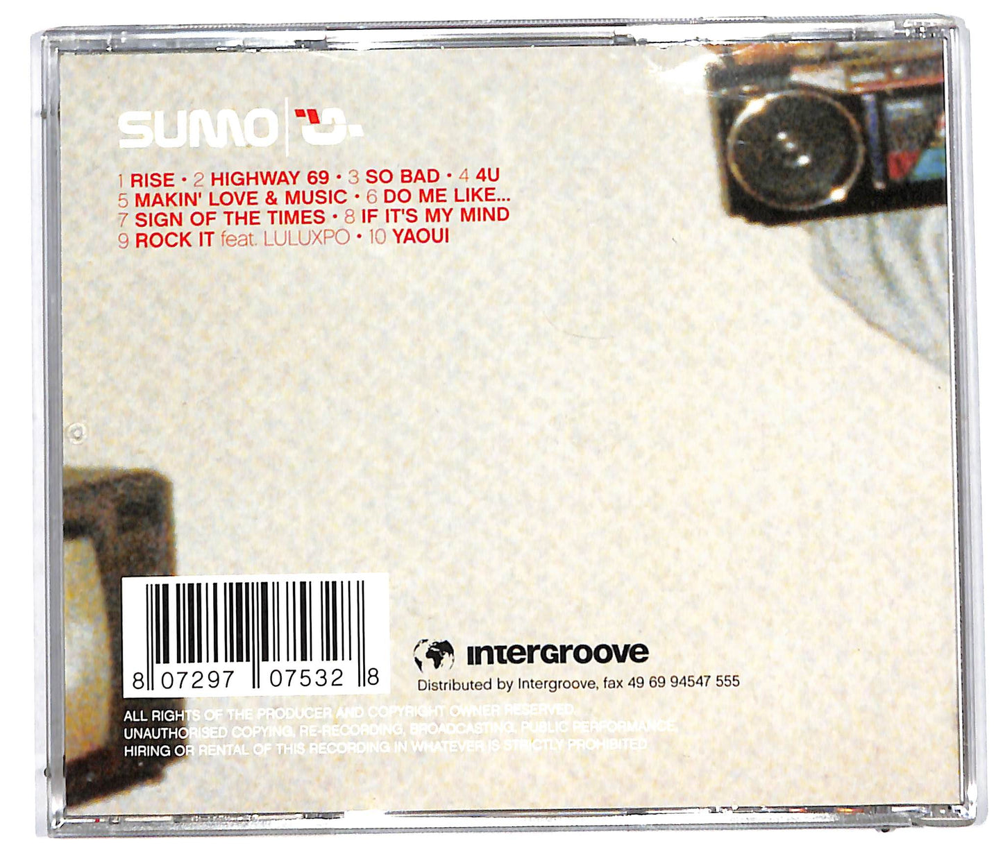 EBOND Sumo - Rise CD CD098037