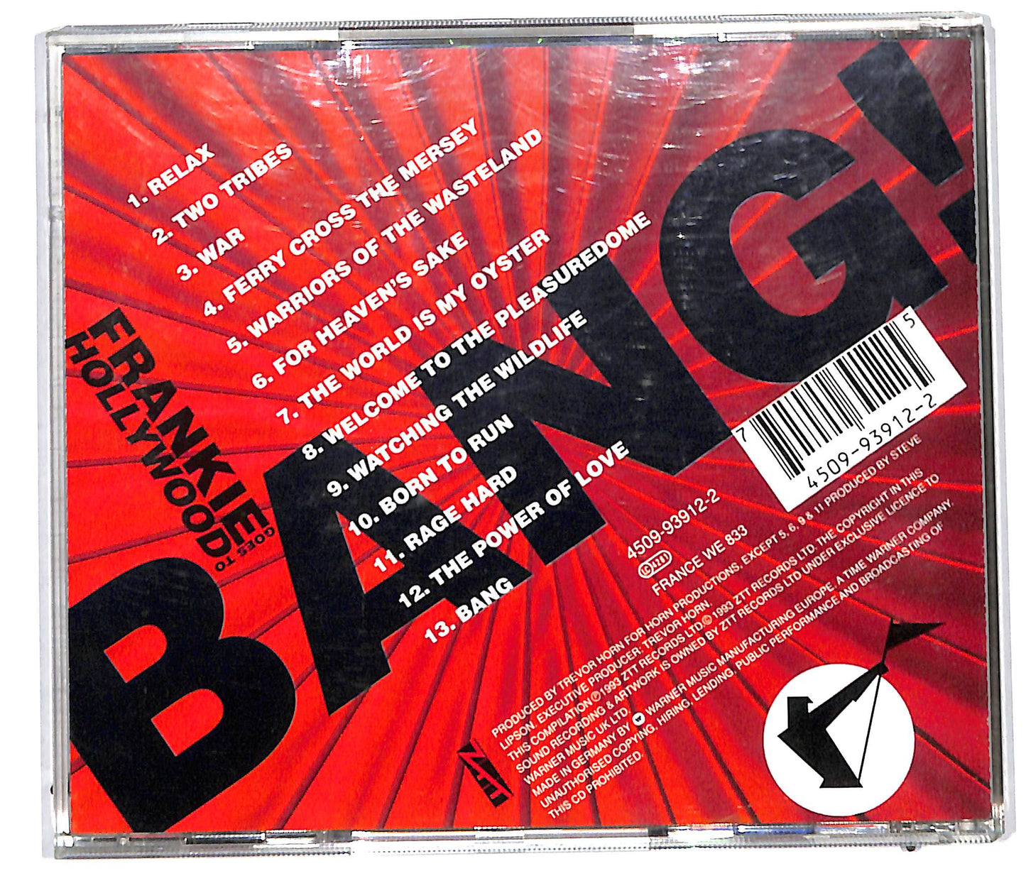 EBOND Bang!... The Greatest Hits Of Frankie Goes To Hollywood CD CD098044