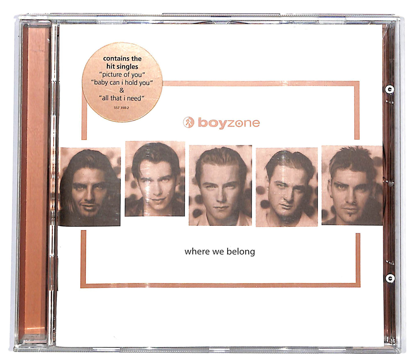EBOND Boyzone - Where We Belong CD CD098108