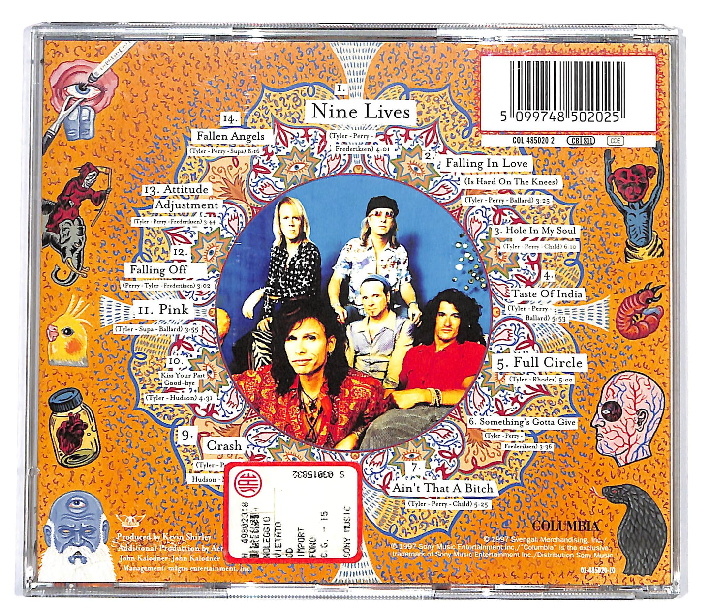 EBOND Aerosmith - Nine Lives CD CD098125