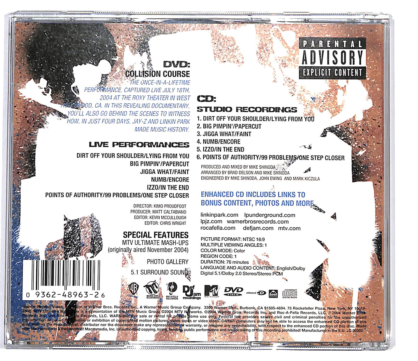 EBOND Jay-Z - Linkin Park - Collision Course CD CD098141
