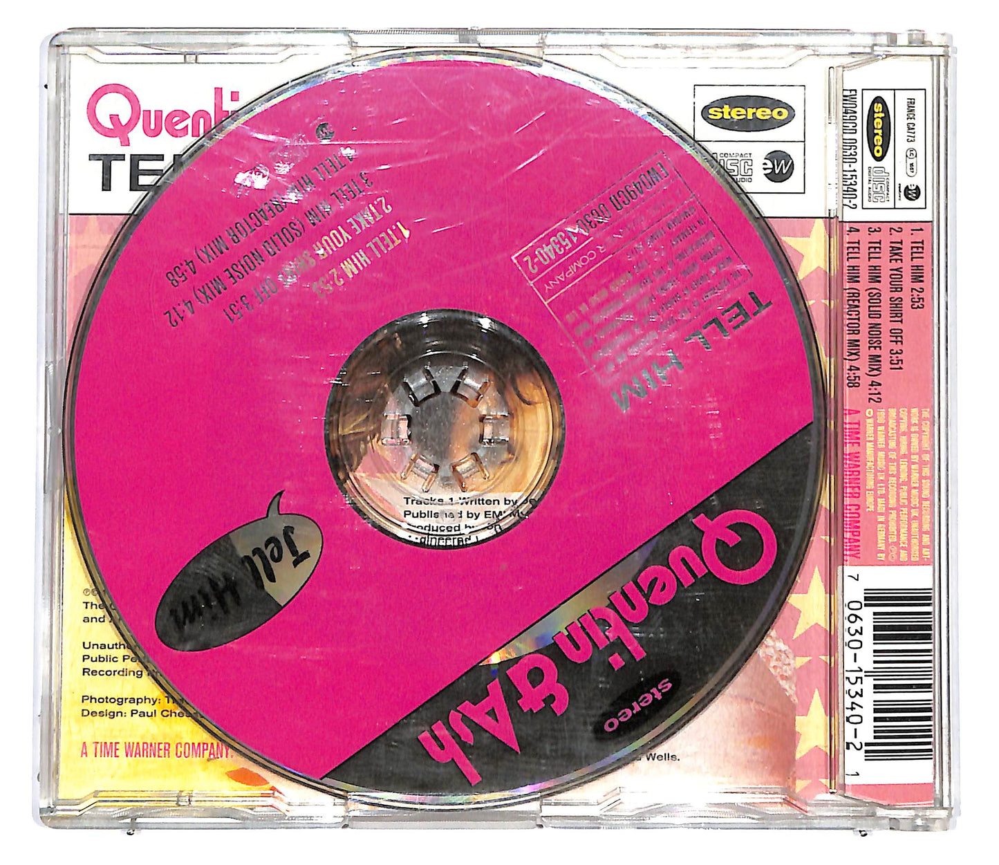 EBOND Quentin & Ash - Tell Him CD CD098304