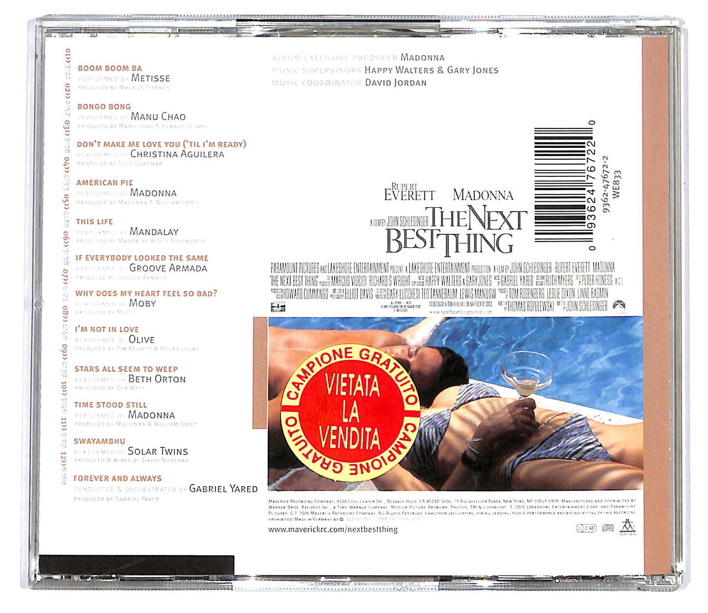 EBOND Various - The Next Best Thing CD CD098318