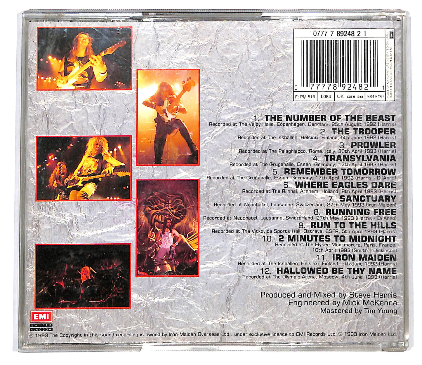 EBOND Iron Maiden - A Real Dead One CD CD098322