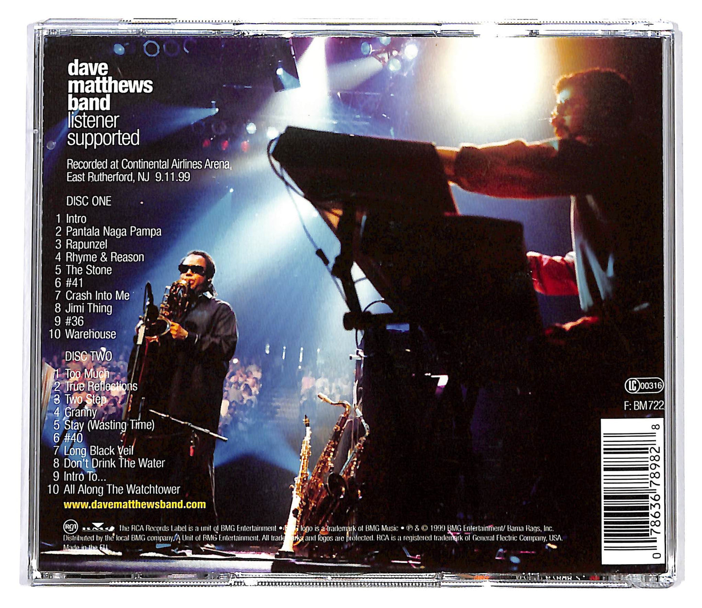 EBOND Dave Matthews Band - Listener Supported CD CD098328