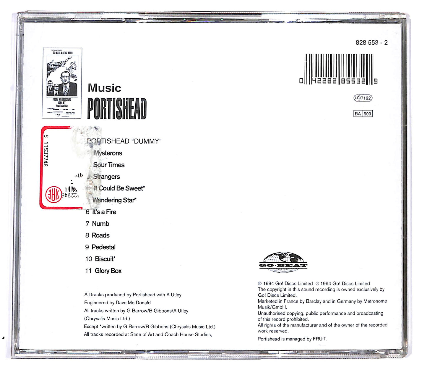 EBOND Portishead - Dummy CD CD098409