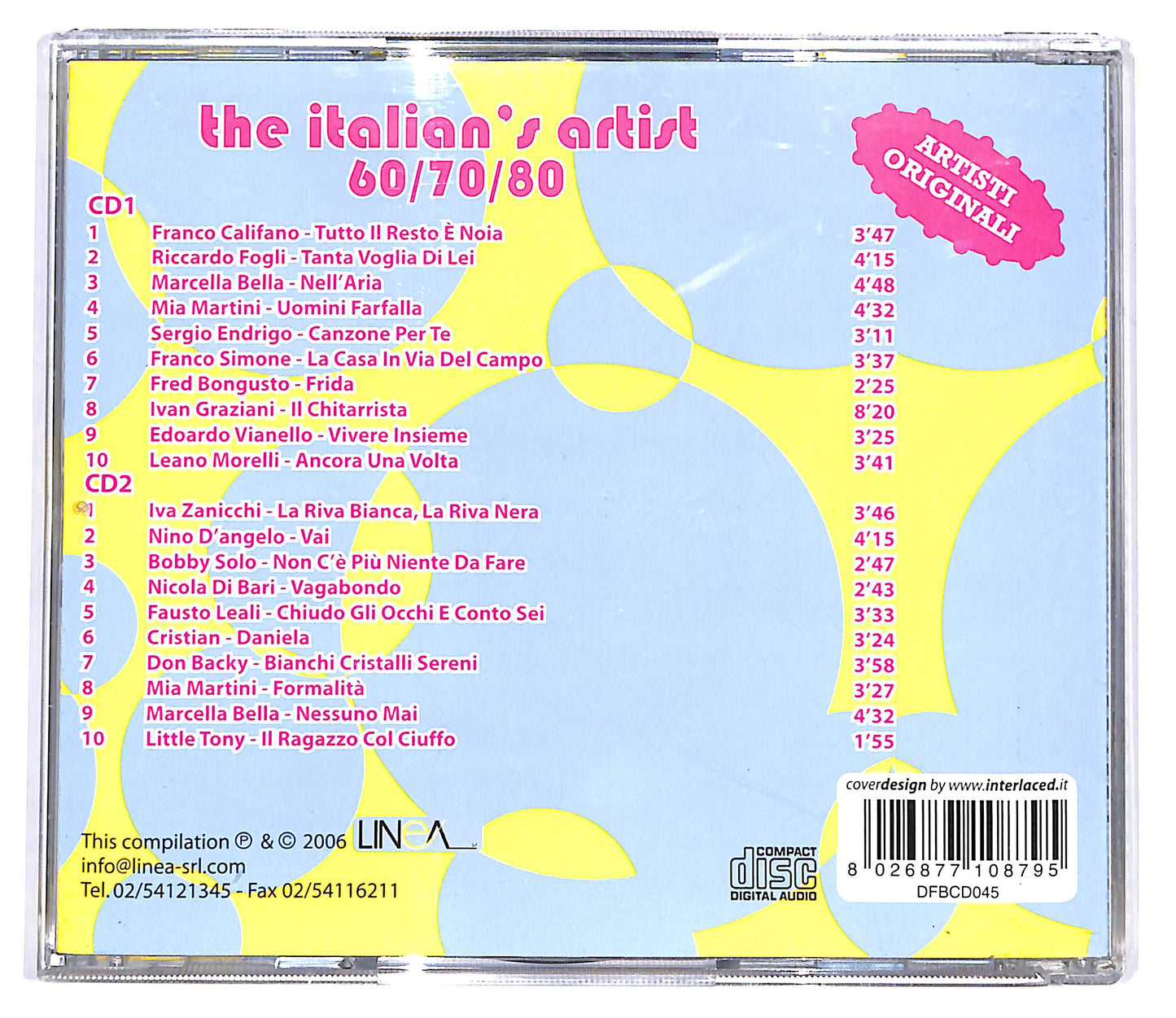 EBOND The Italian's artist 60/70/80 Vol.5 CD CD098411