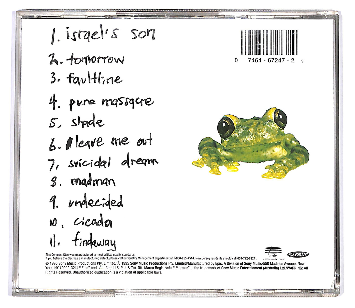 EBOND Silverchair - Frogstomp CD CD098415