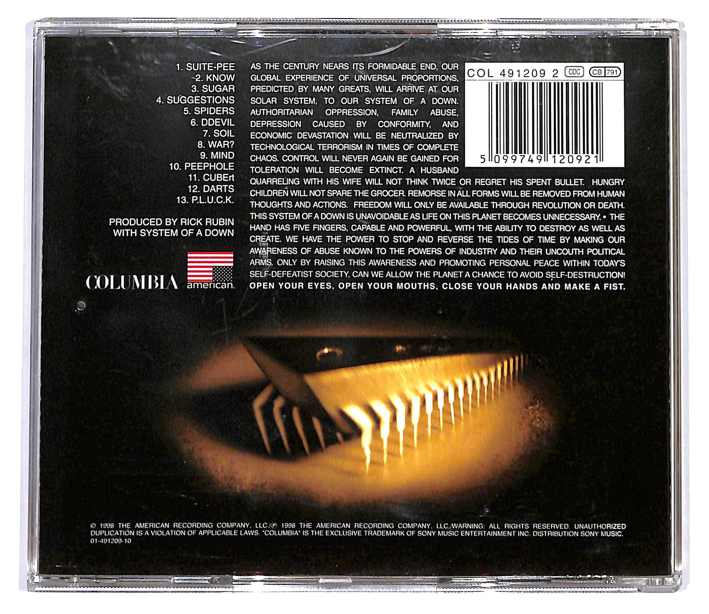 EBOND System Of A Down - System Of A Down CD CD098424