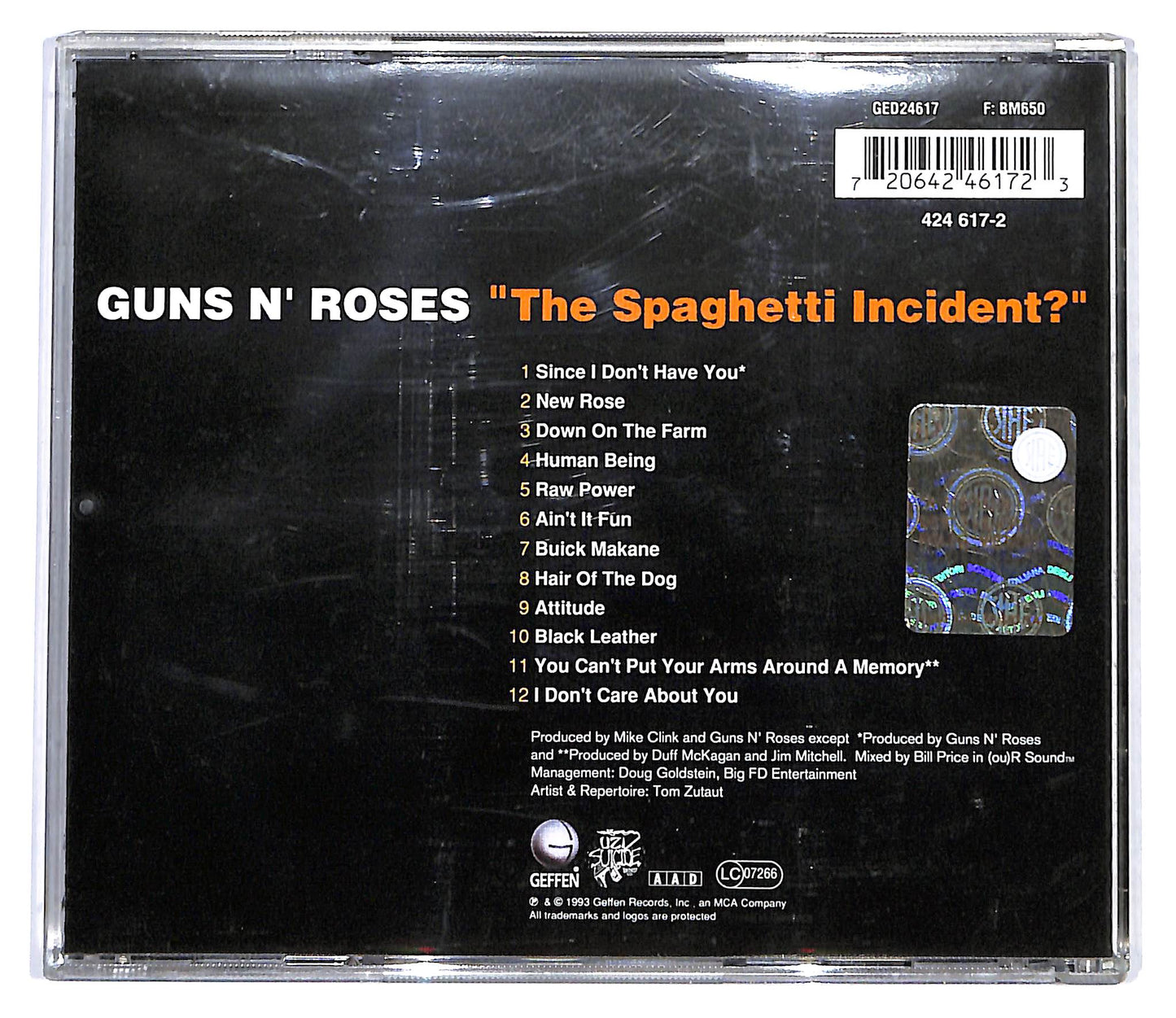 EBOND Guns N' Roses - 'The Spaghetti Incident?' CD CD098444