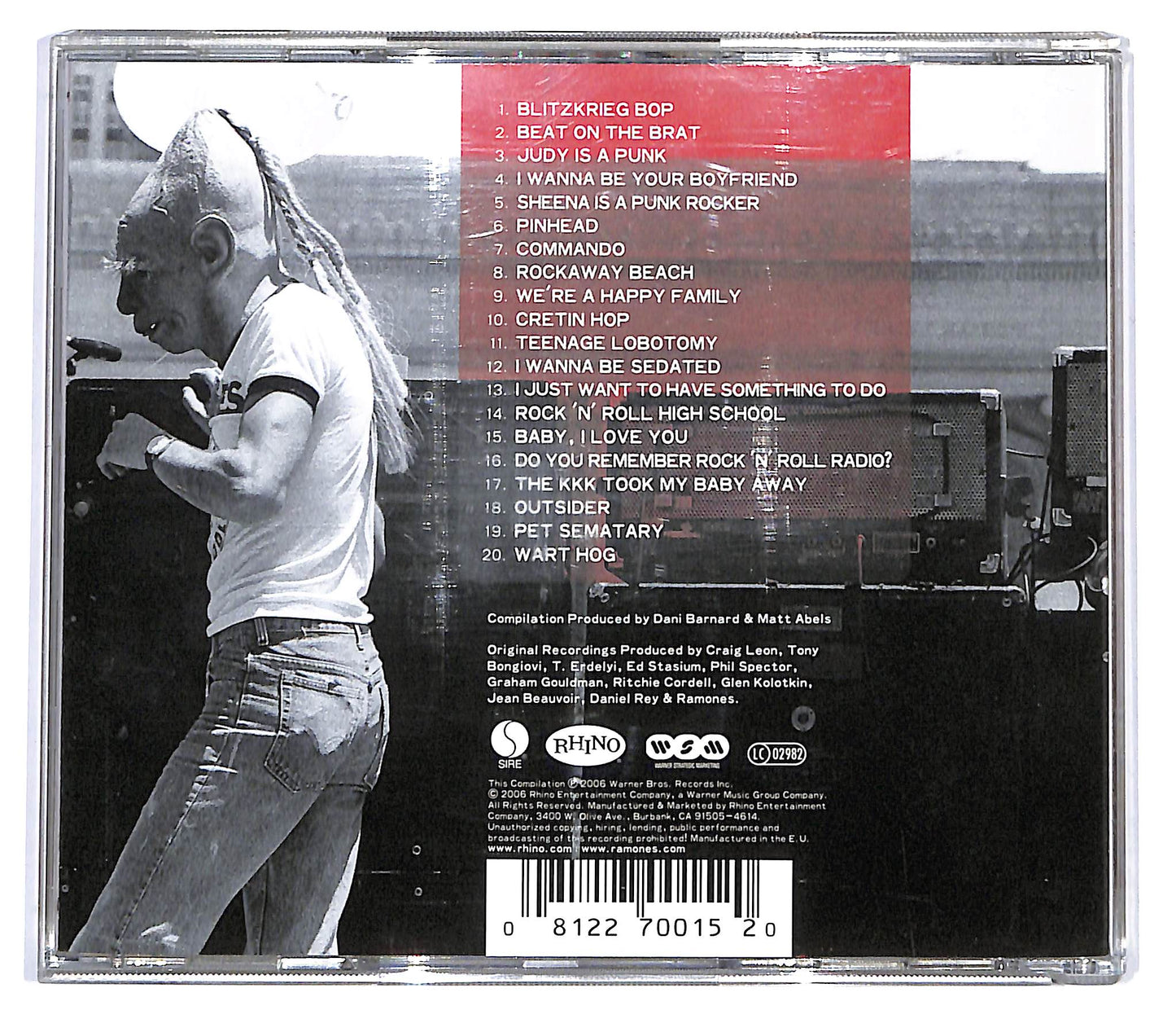 EBOND Ramones - Greatest Hits CD CD098449
