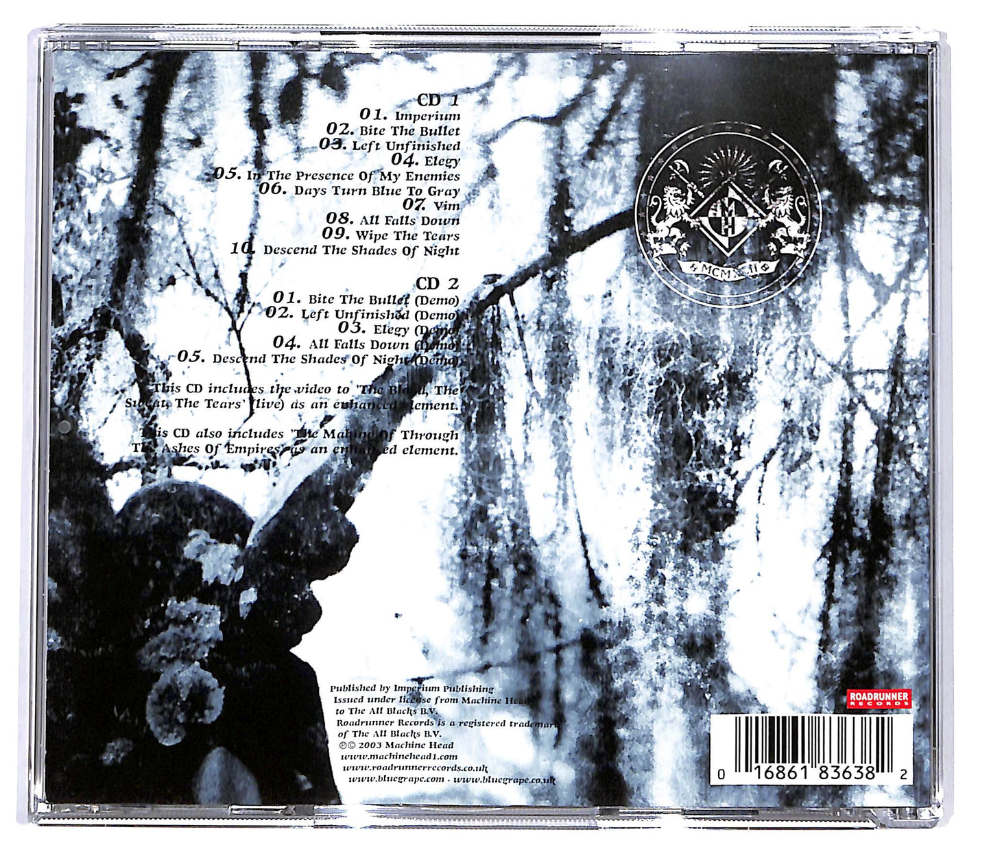EBOND Machine Head - Through The Ashes Of Empires CD CD098453