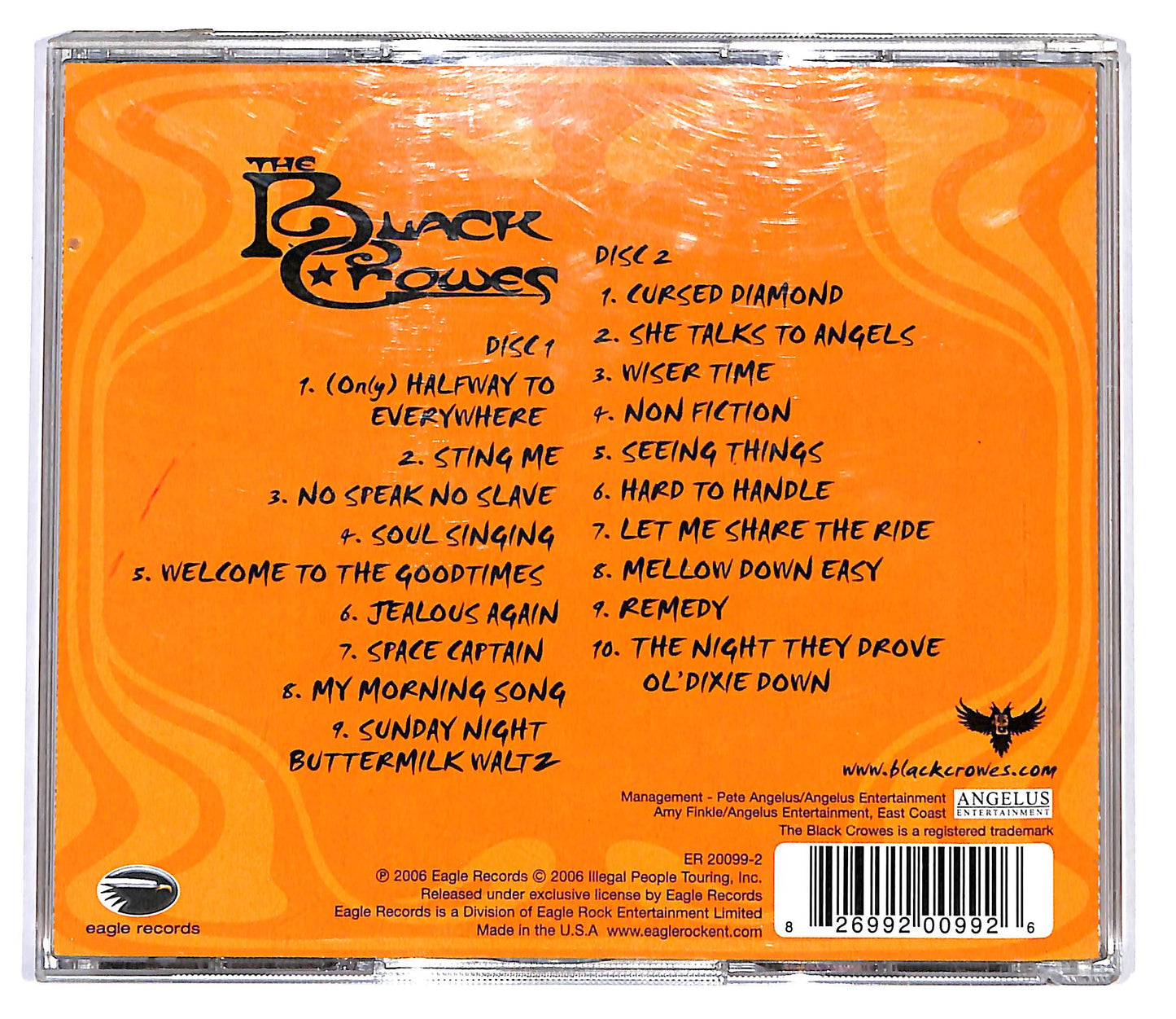 EBOND The Black Crowes - Freak 'N' Roll ...Into The Fog CD CD098455