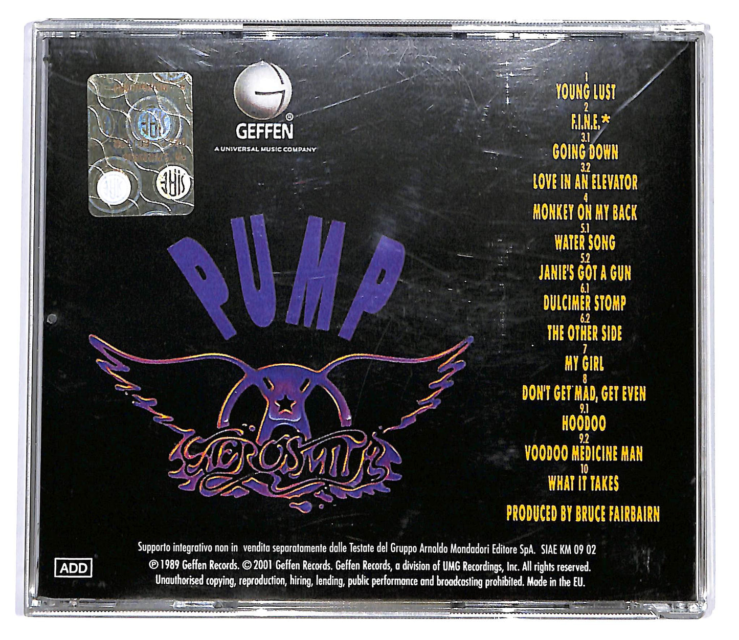 EBOND Aerosmith - Pump EDITORIALE CD CD098457