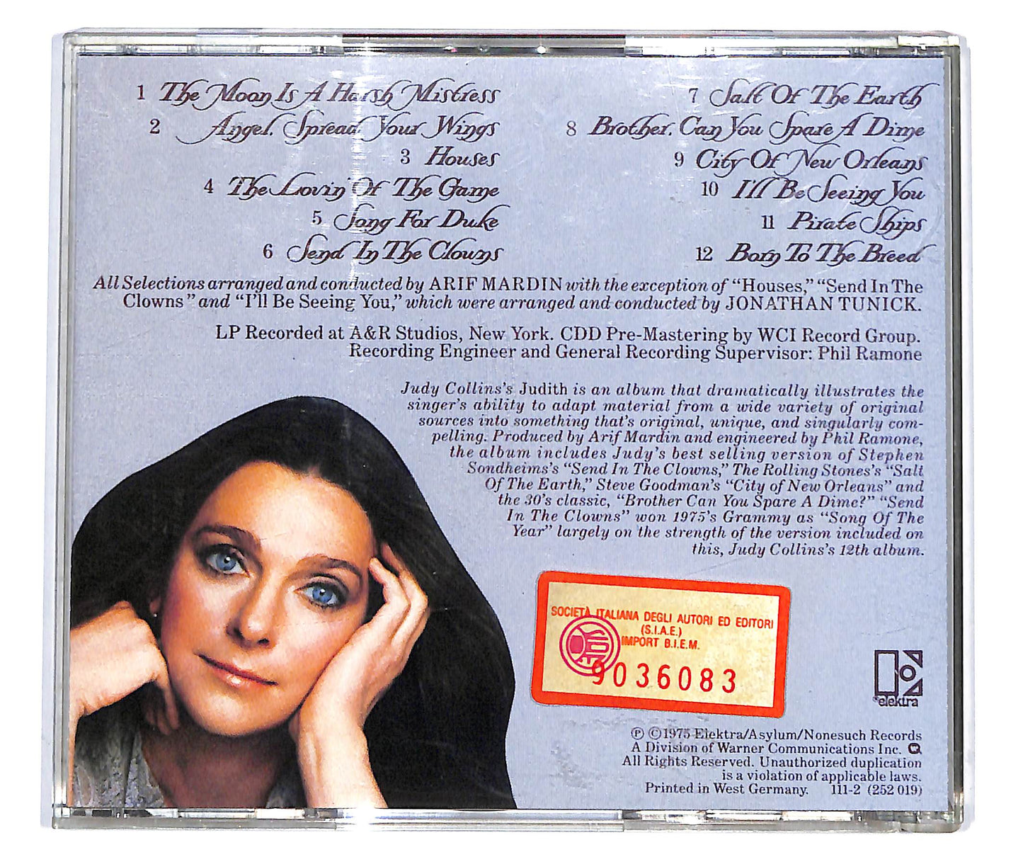 EBOND Judy Collins - Judith CD CD098533