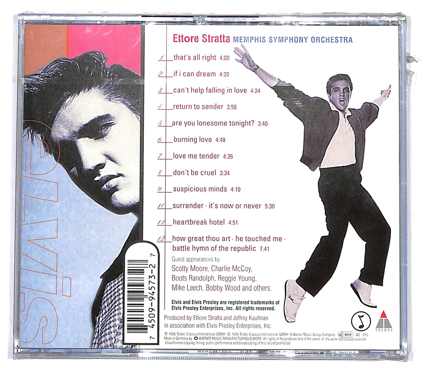 EBOND Ettore Stratta, Memphis Symphony Orchestra - Symphonic Elvis CD CD098545
