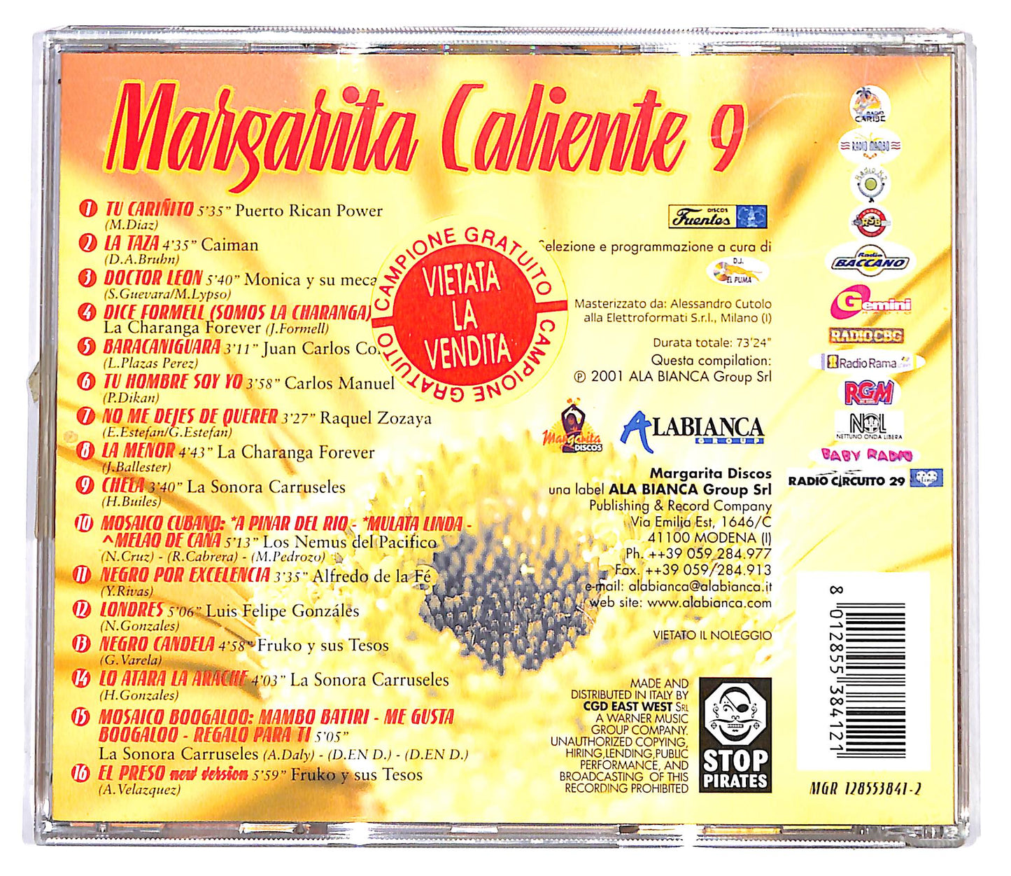 EBOND Various - Margarita Caliente 9 CD CD098635