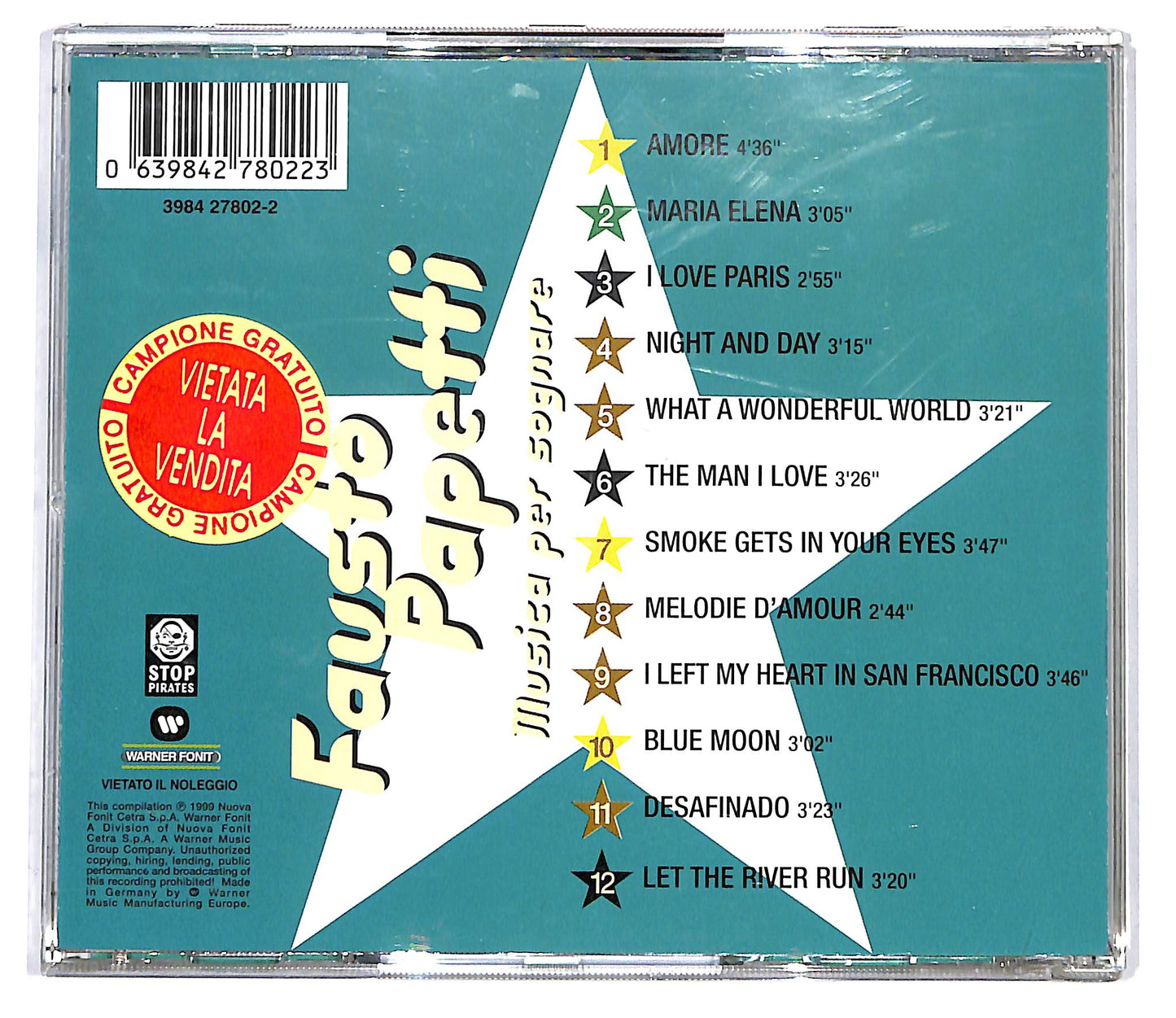 EBOND Fausto Papetti - Musica per sognare CD CD098703