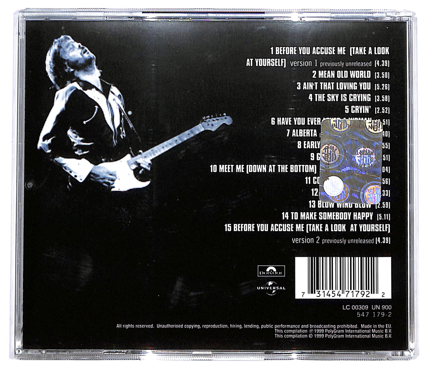 EBOND Eric Clapton - Blues CD CD098821