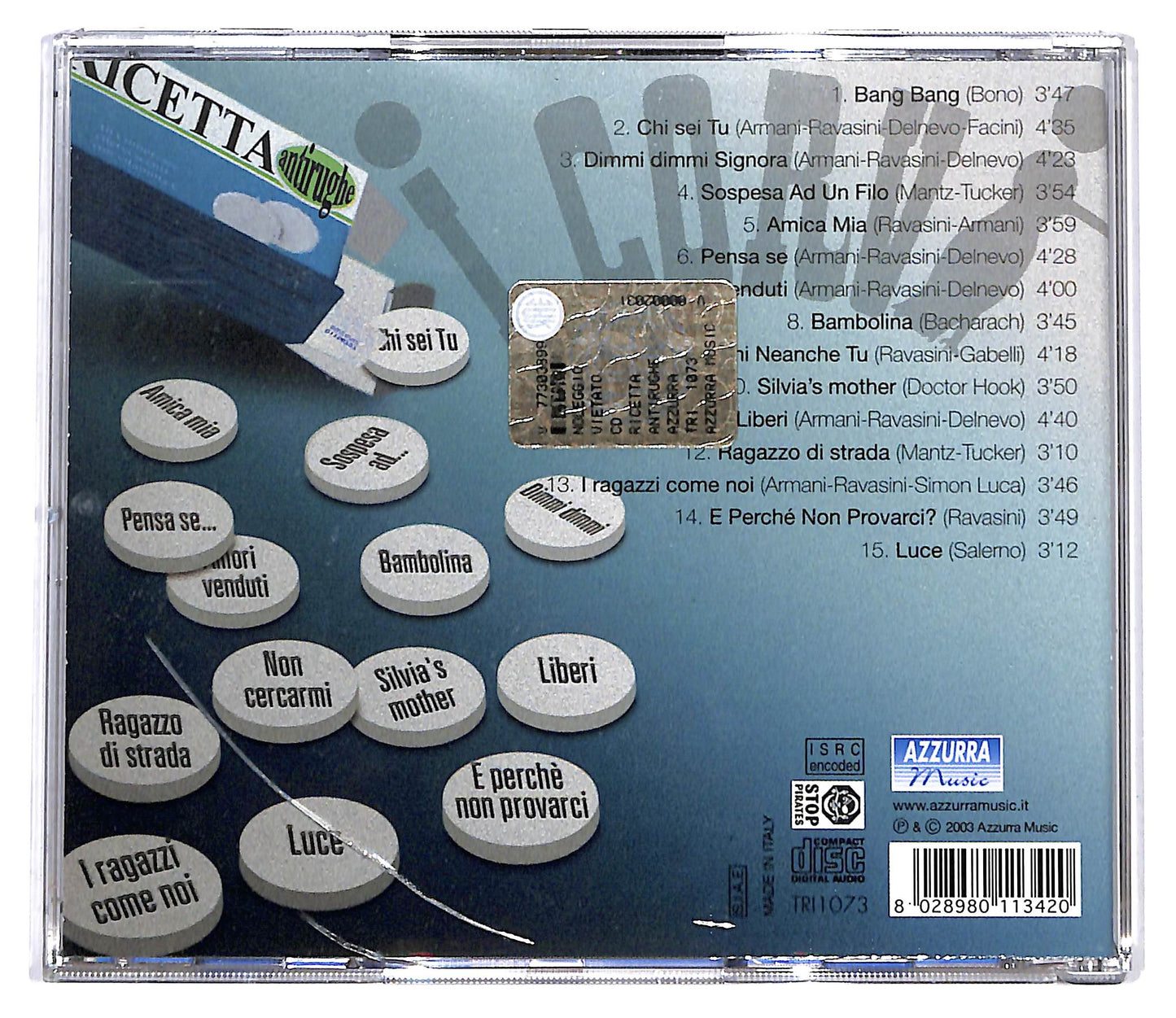 EBOND I Corvi - Ricetta Antirughe CD CD098828