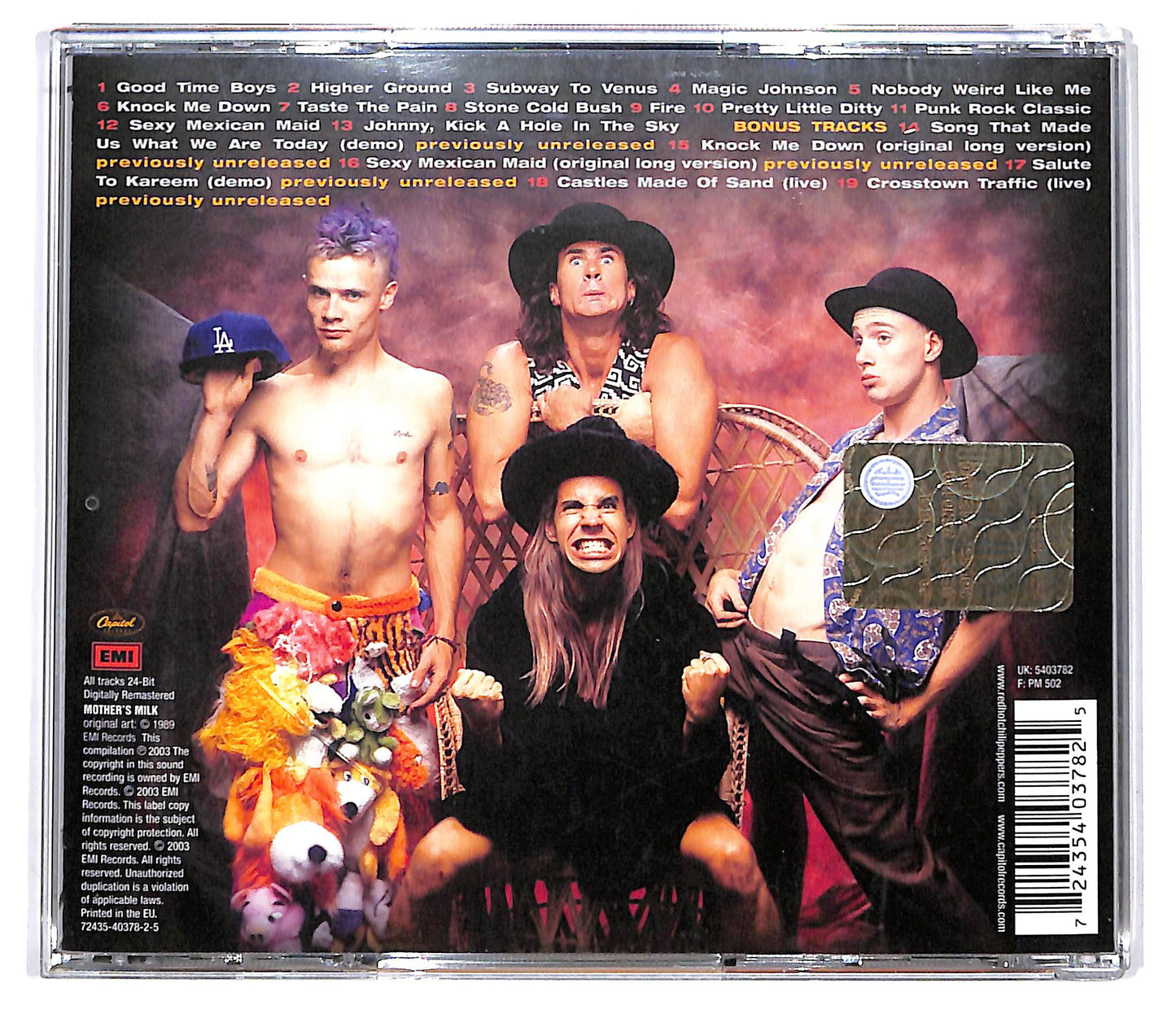 EBOND Red Hot Chili Peppers - Mother's Milk CD CD098836