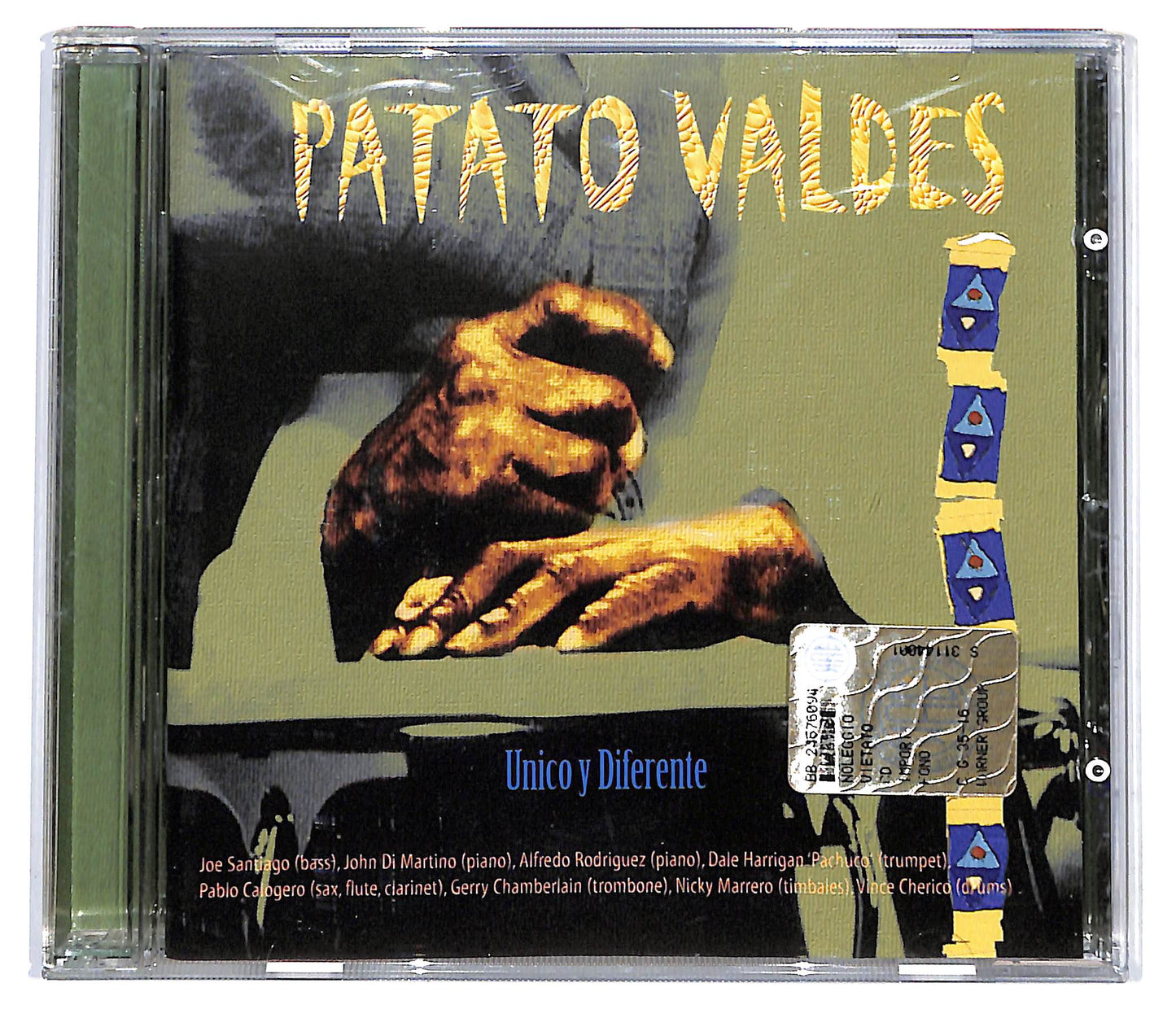 EBOND Carlos ''Patato'' Valdes - Unico Y Differente CD CD098903
