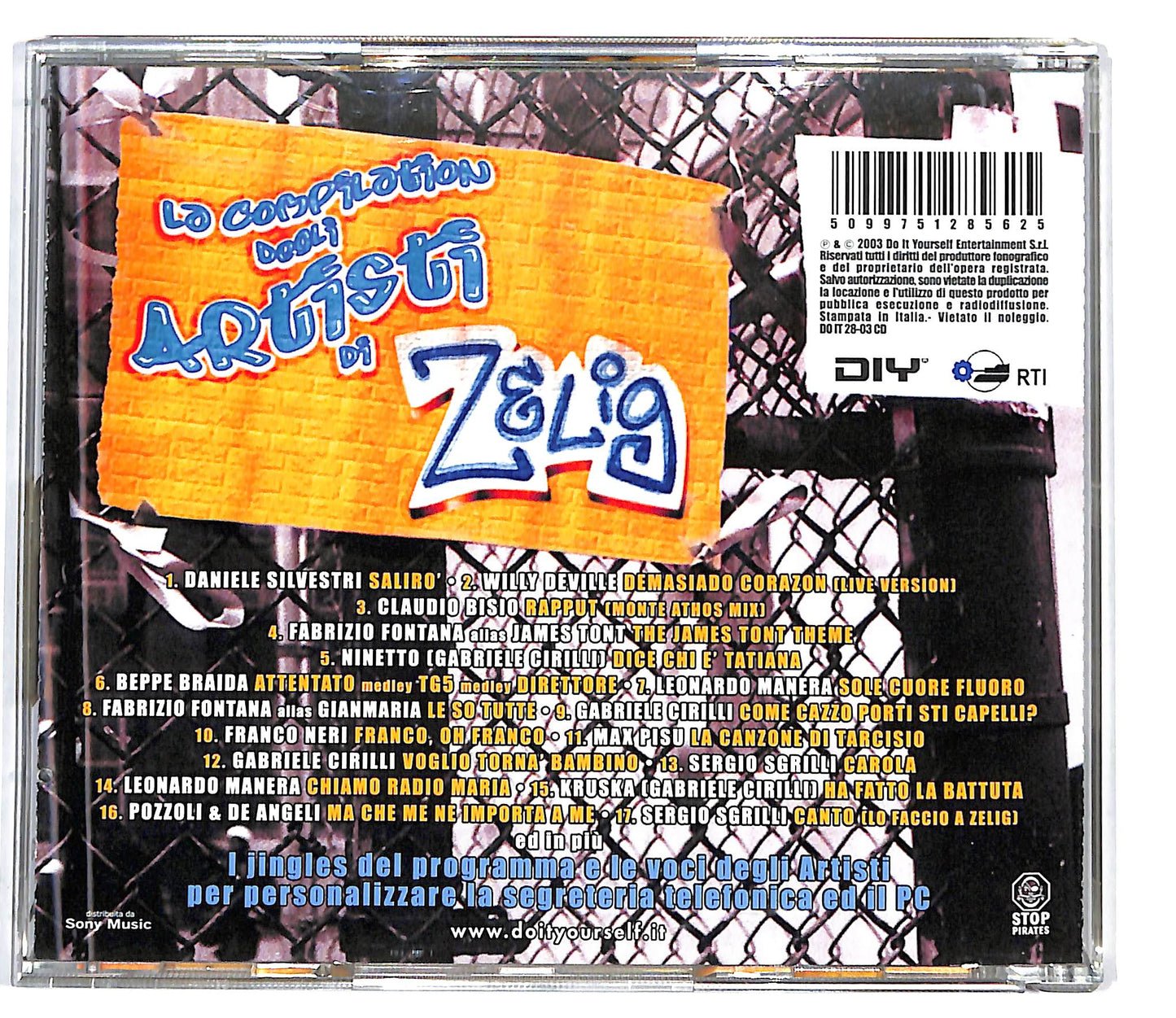 EBOND Various - La Compilation Degli Artisti Di Zelig CD CD098950