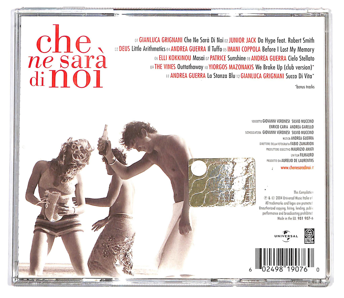 EBOND Various - Che Ne Sara Di Noi (Colonna Sonora Originale) CD CD099009