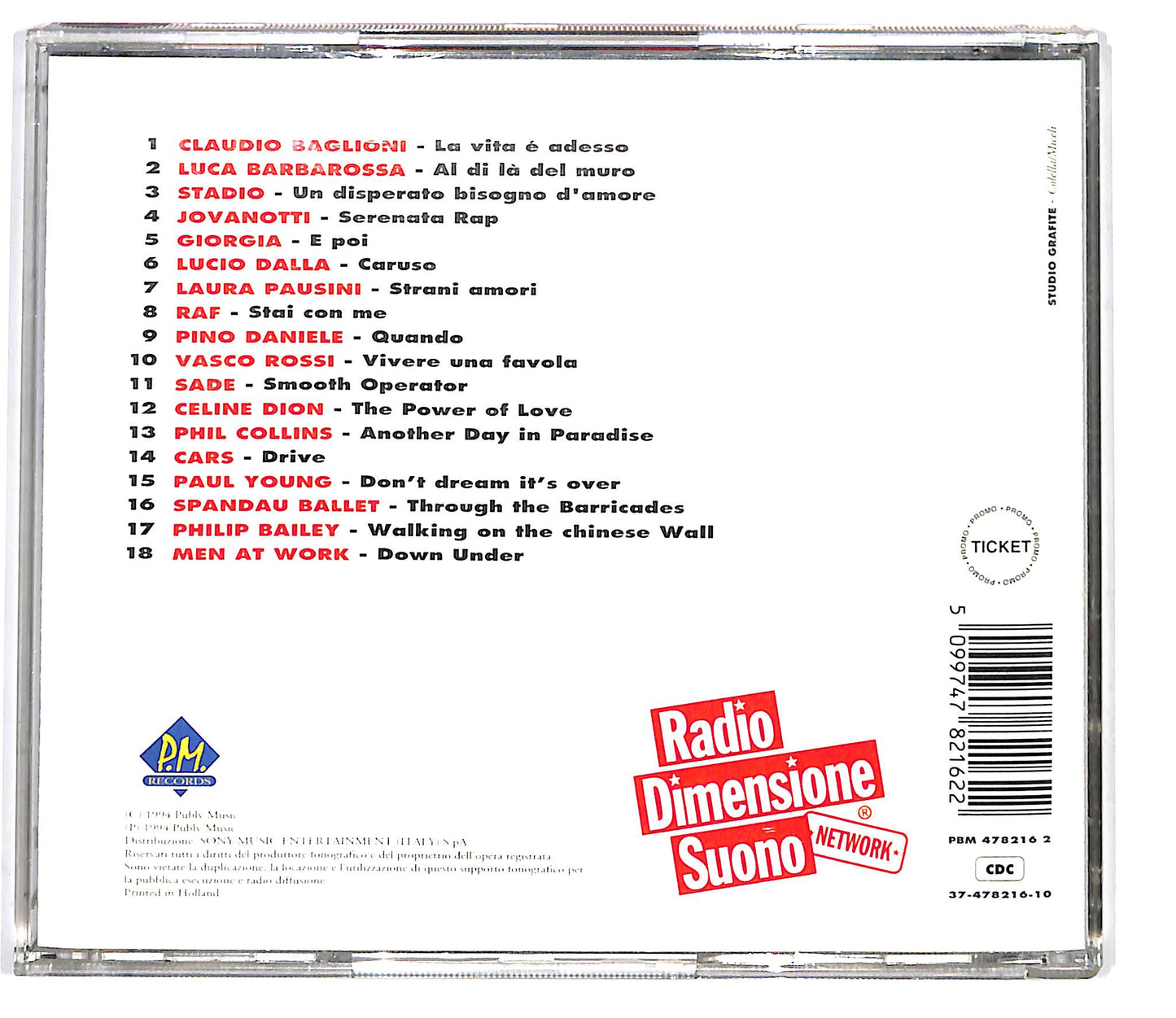 EBOND Various - Una Canzone Per Te 2 CD CD099010