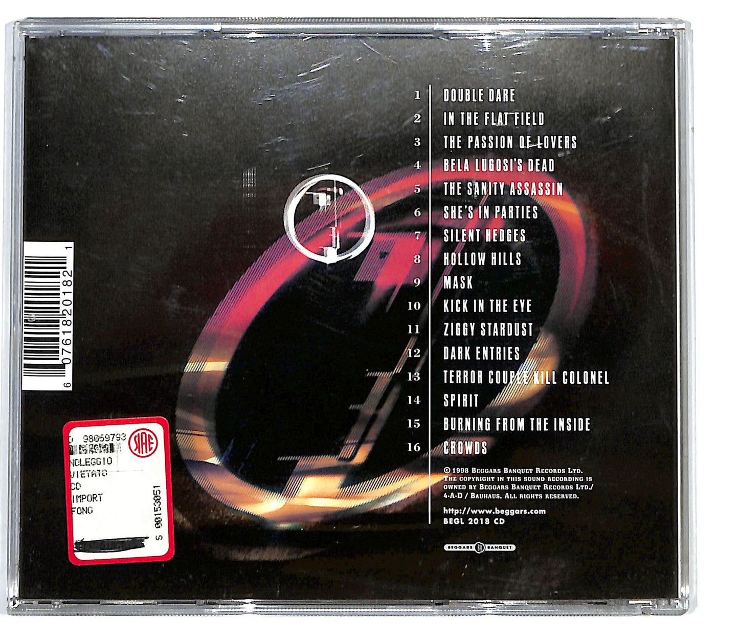EBOND Bauhaus - Crackle CD CD100027