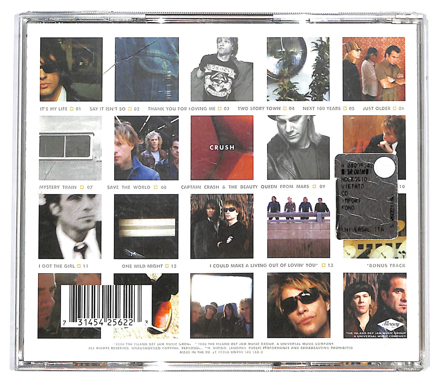 EBOND Bon Jovi - Crush CD CD100032