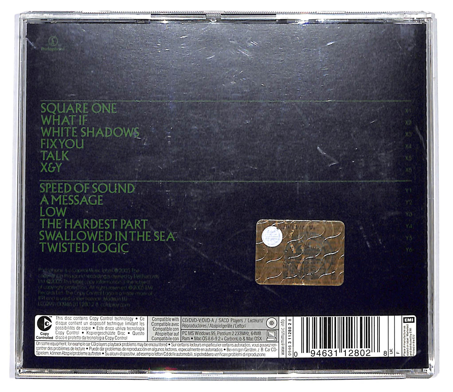EBOND Coldplay - X&Y CD CD100046
