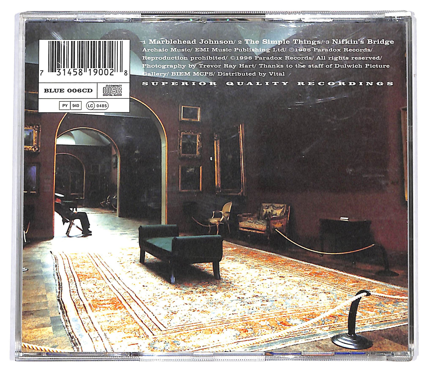EBOND The Bluetones - Marblehead Johnson CD CD100049