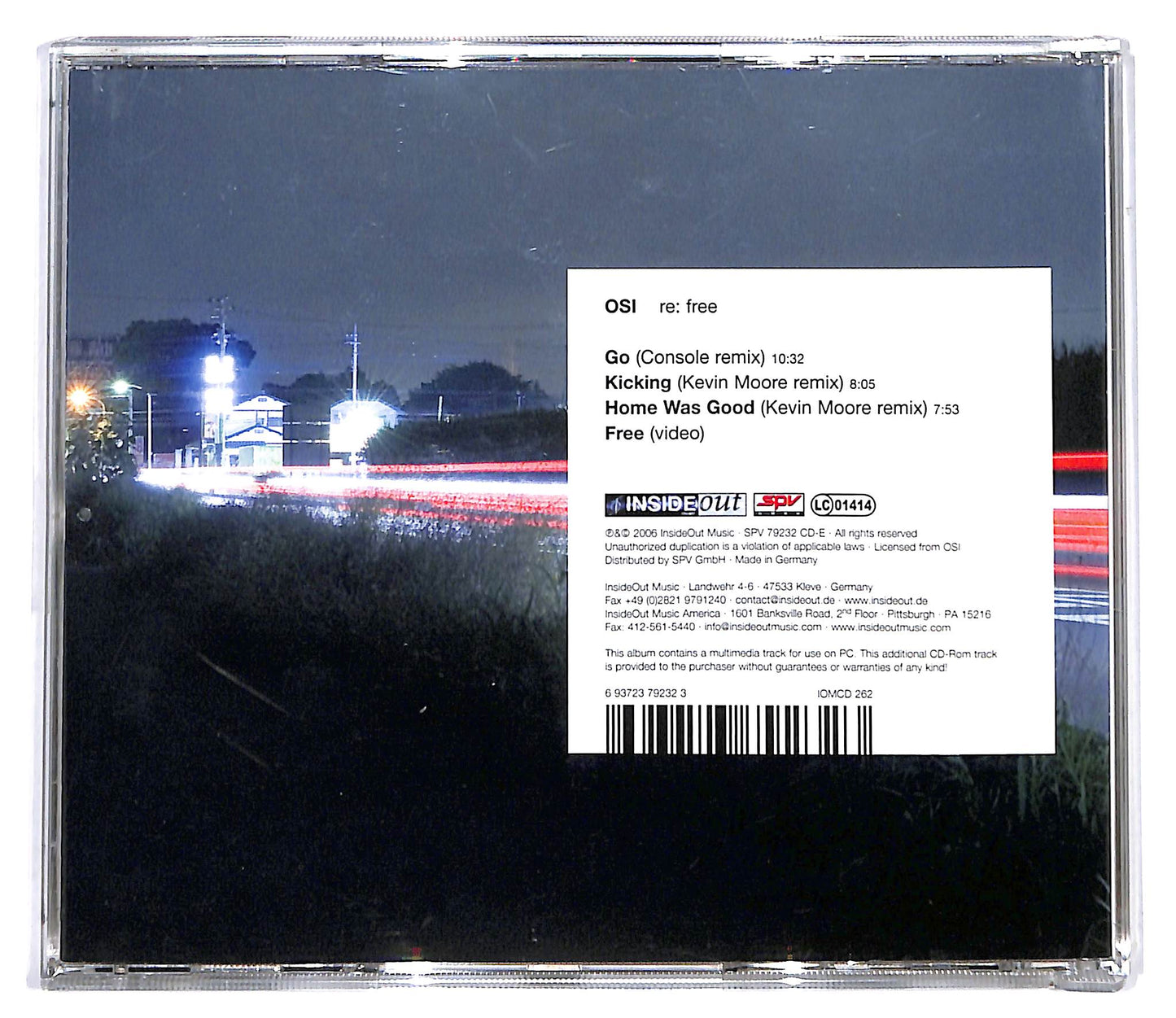 EBOND OSI - Re: Free CD CD100112
