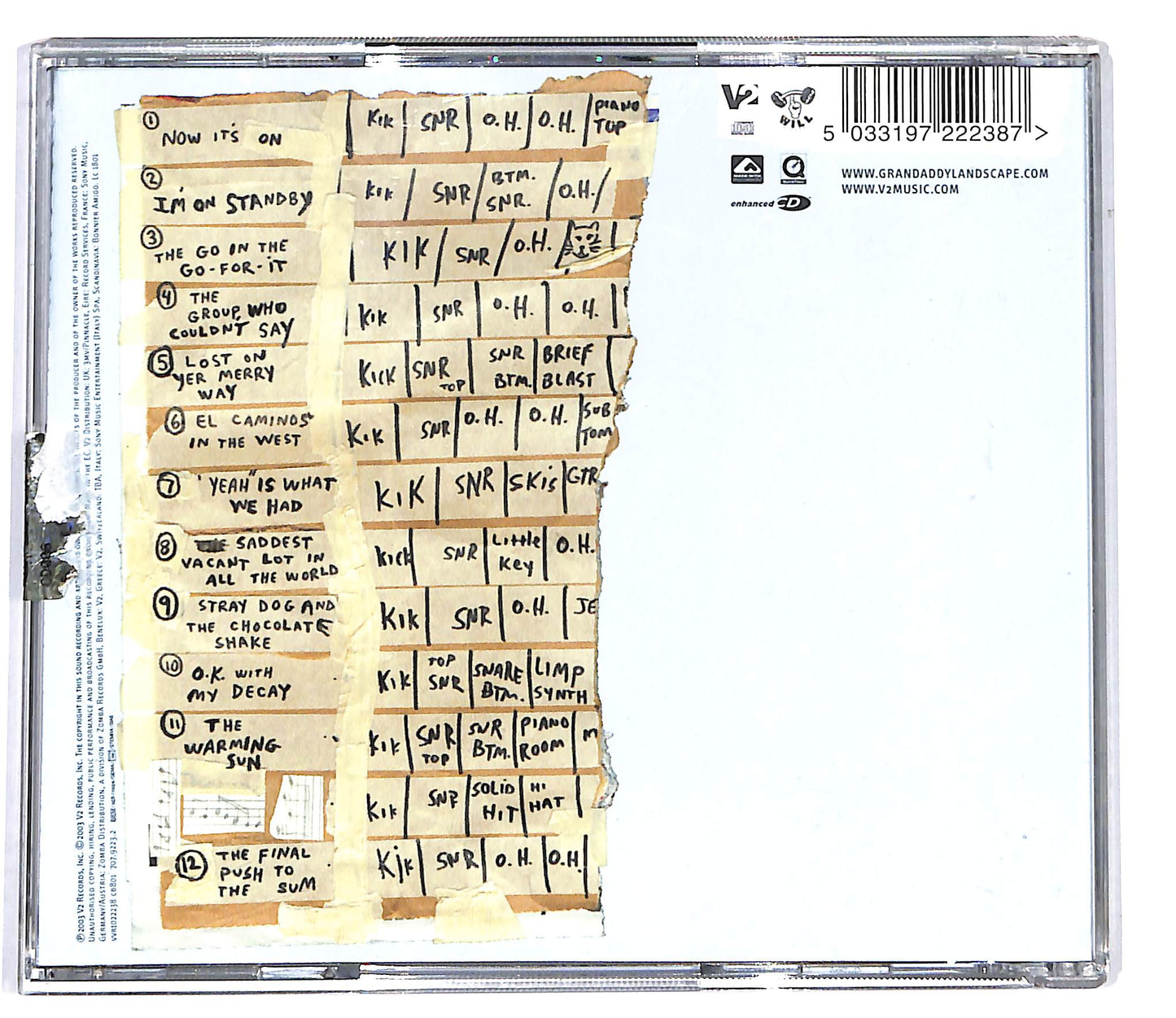 EBOND Grandaddy - Sumday CD CD100114
